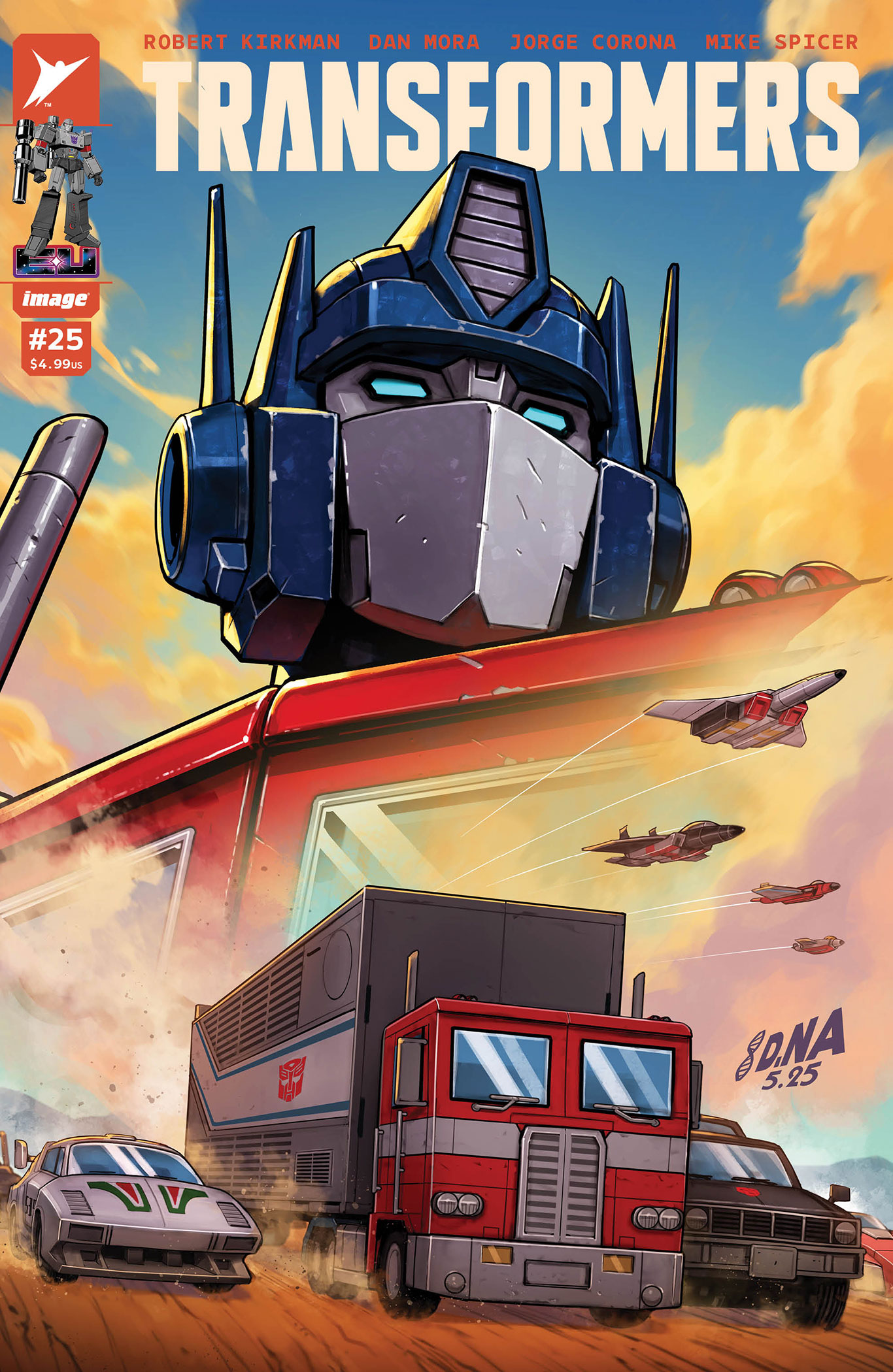 70985303861002511 | TRANSFORMERS @25 COVER A DAVID NAKAYAMA | IMAGE  