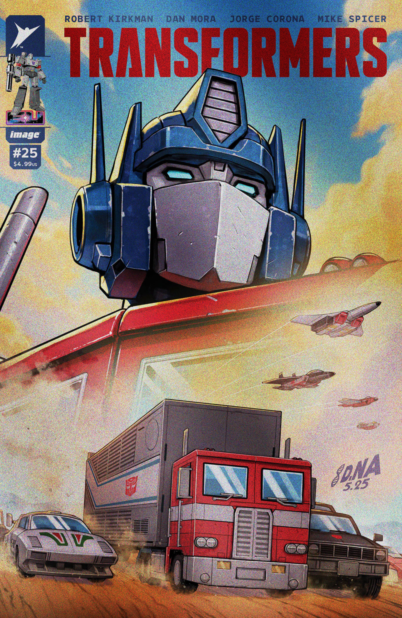  70985303861002591 | TRANSFORMERS @25 COVER I DAVID NAKAYAMA FOIL VARIANT | IMAGE  