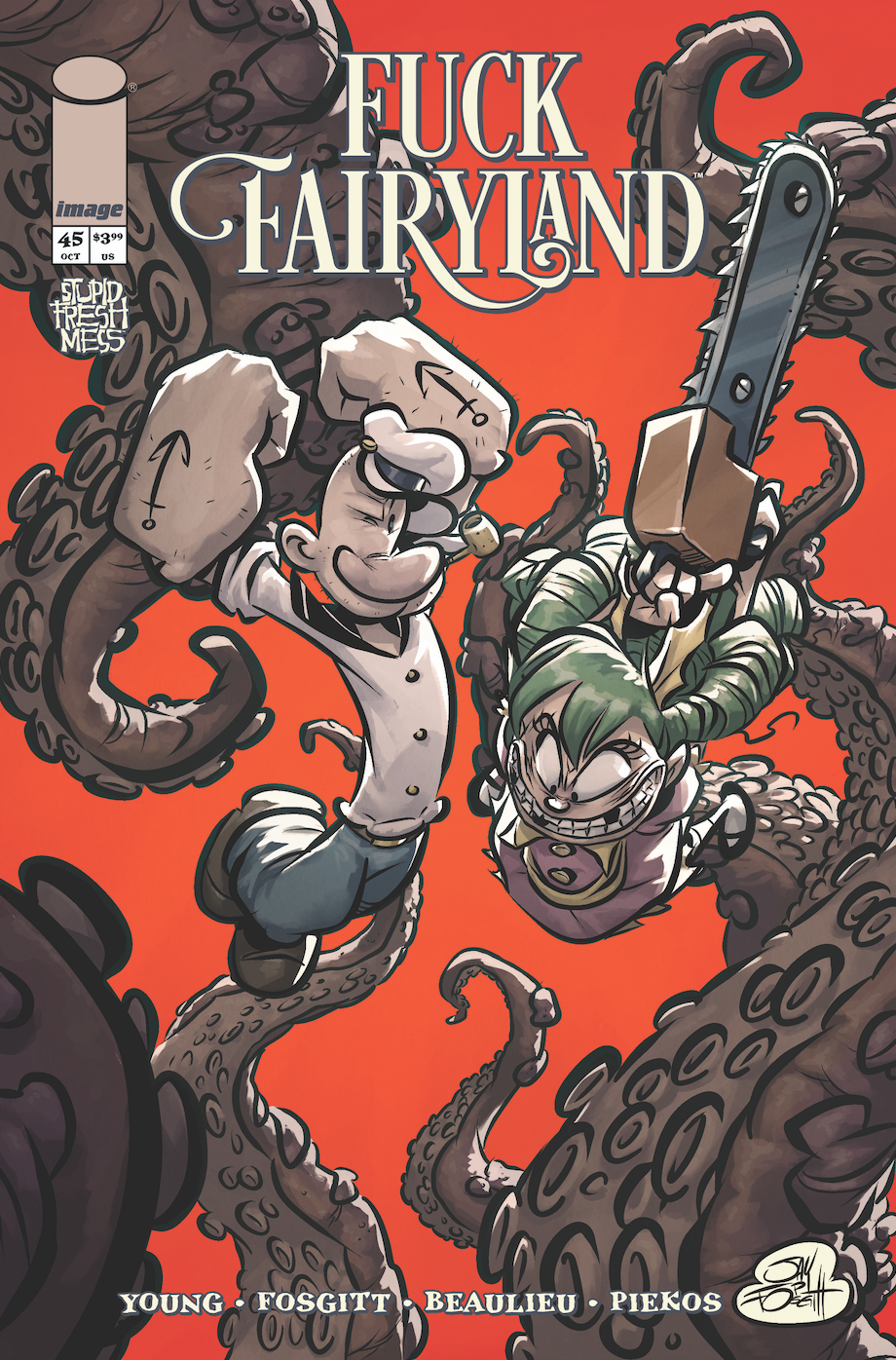  AUG250931 | I HATE FAIRYLAND @45 CVR B JAY FOSGITT RED VAR PRE ORDER/ÖN SİPARİŞ [AUG25] | IMAGE  