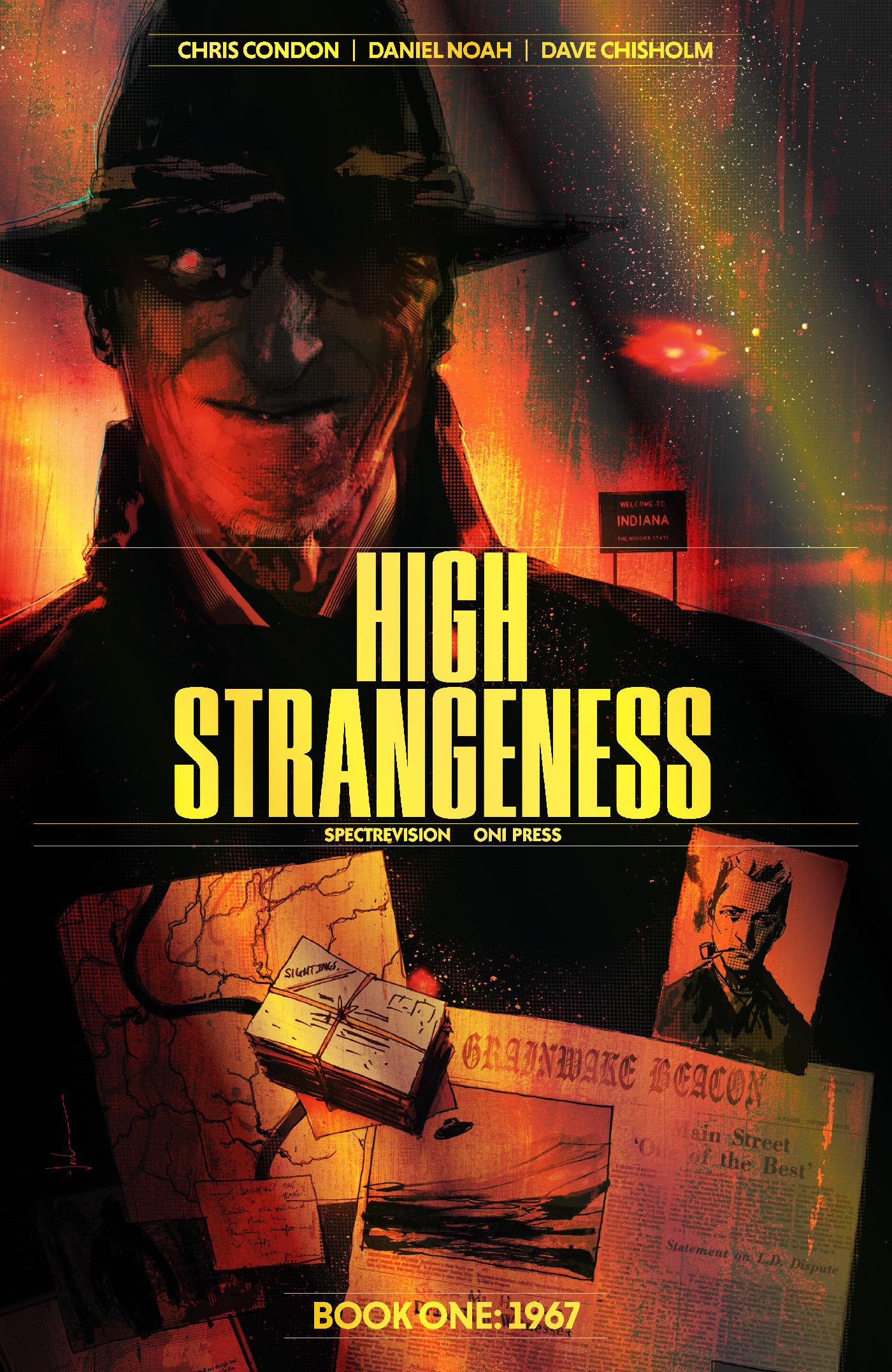  FOC13092025126 | HIGH STRANGENESS @1 (OF 5) CVR D JOCK FOIL VAR  PRE ORDER [FOC 1309] | LUNAR  