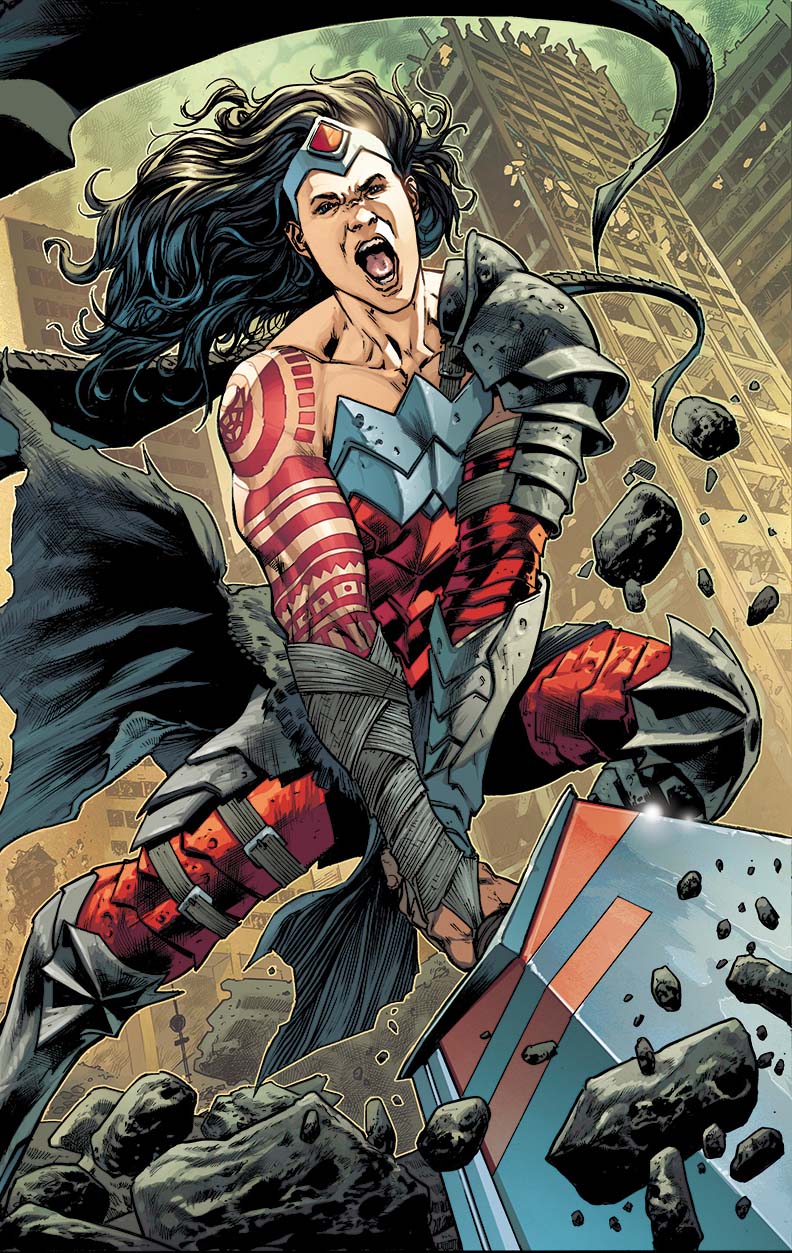  FOC26092026250 | ABSOLUTE WONDER WOMAN @25 CVR D BRYAN HITCH CONNECTING CARD STOCK VAR PRE ORDER [FOC 2609] | DC  
