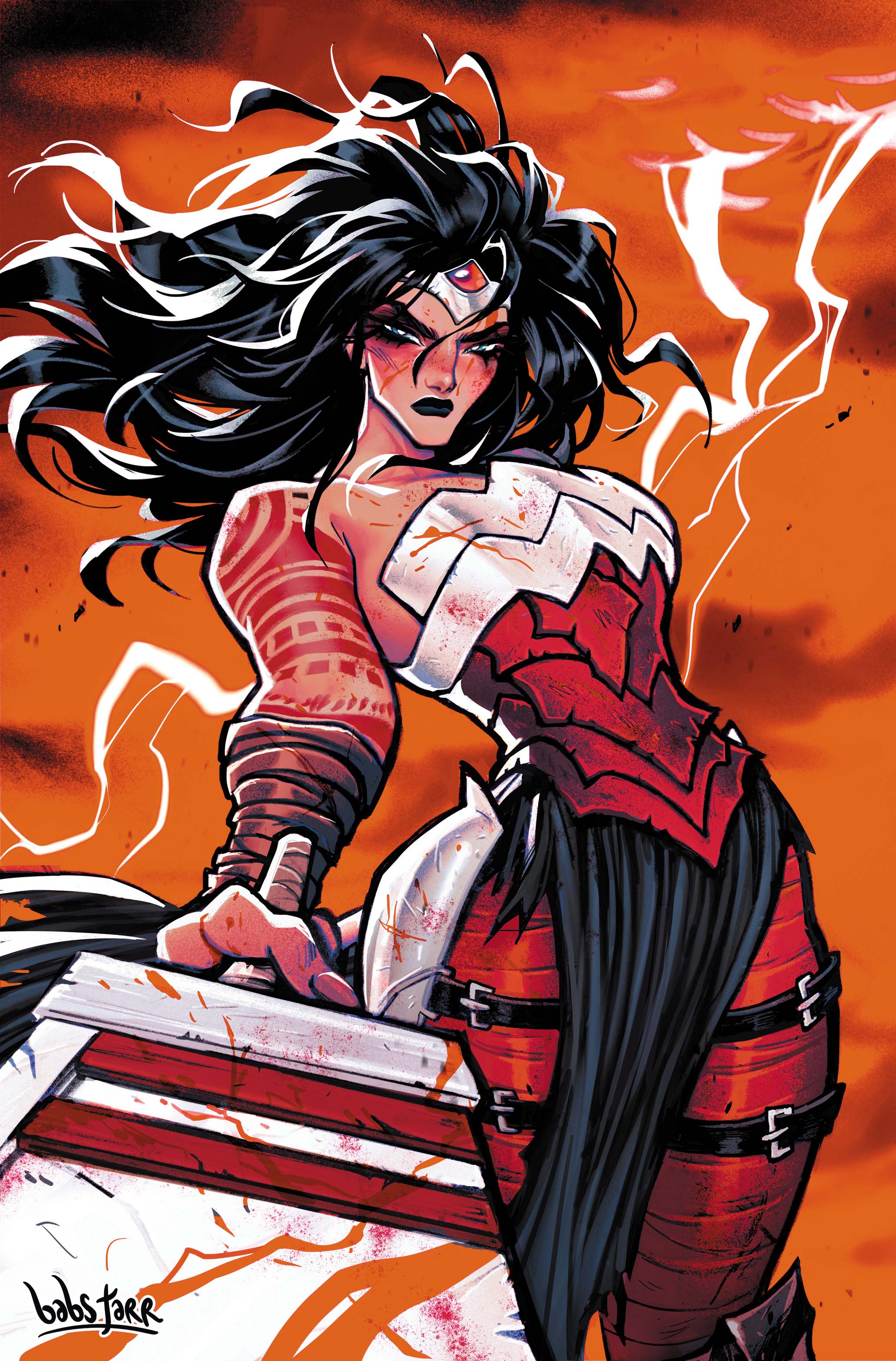  FOC26092026252 | ABSOLUTE WONDER WOMAN @25 CVR F BABS TARR GLOW IN THE DARK CARD STOCK VAR PRE ORDER [FOC 2609] | DC  