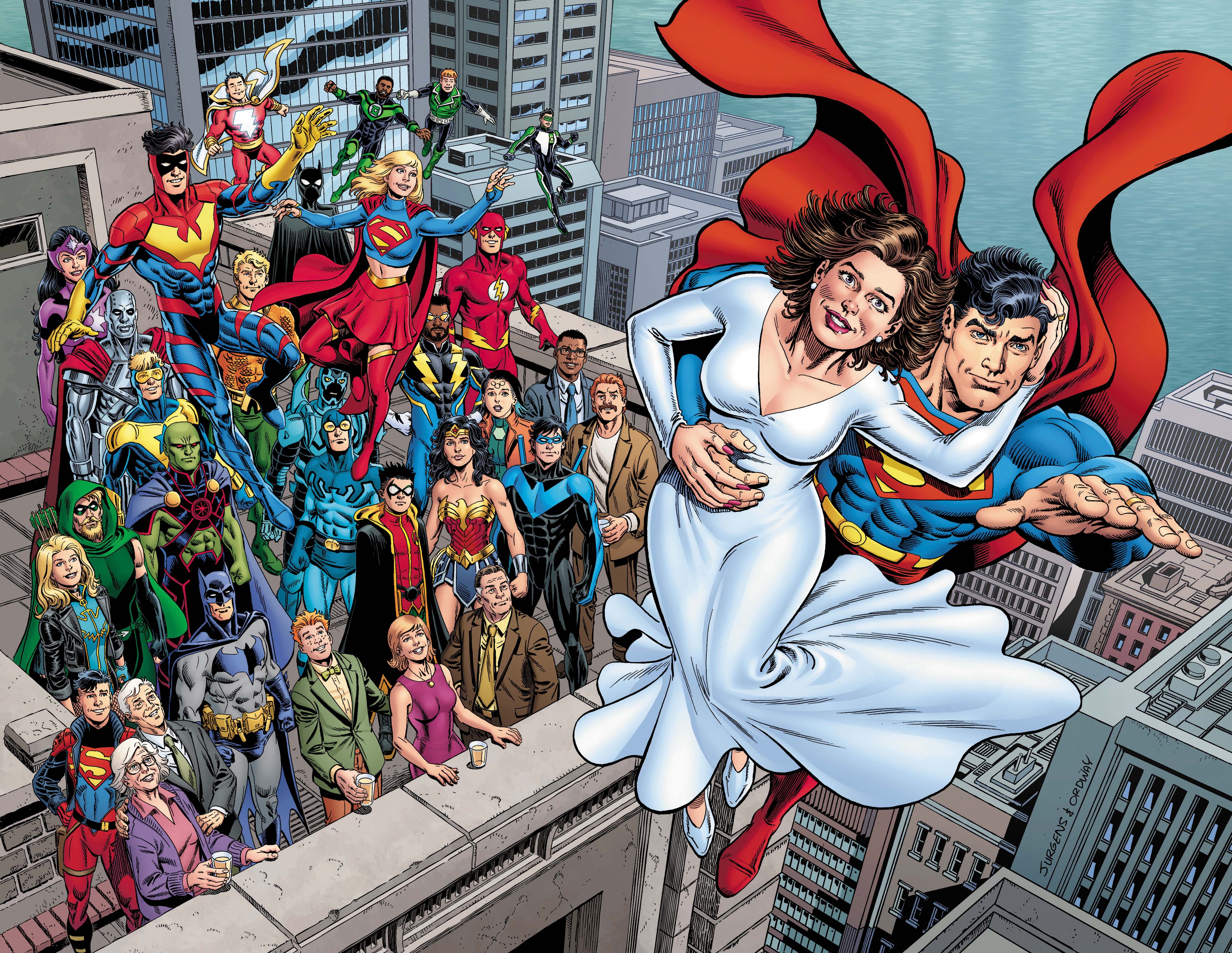  FOC26092026270 | SUPERMAN THE WEDDING ALBUM 30TH ANNIVERSARY SPECIAL @1 (ONE SHOT) CVR A DAN JURGENS & JERRY ORDWAY WRAPAROUND PRE ORDER [FOC 2609] | DC  