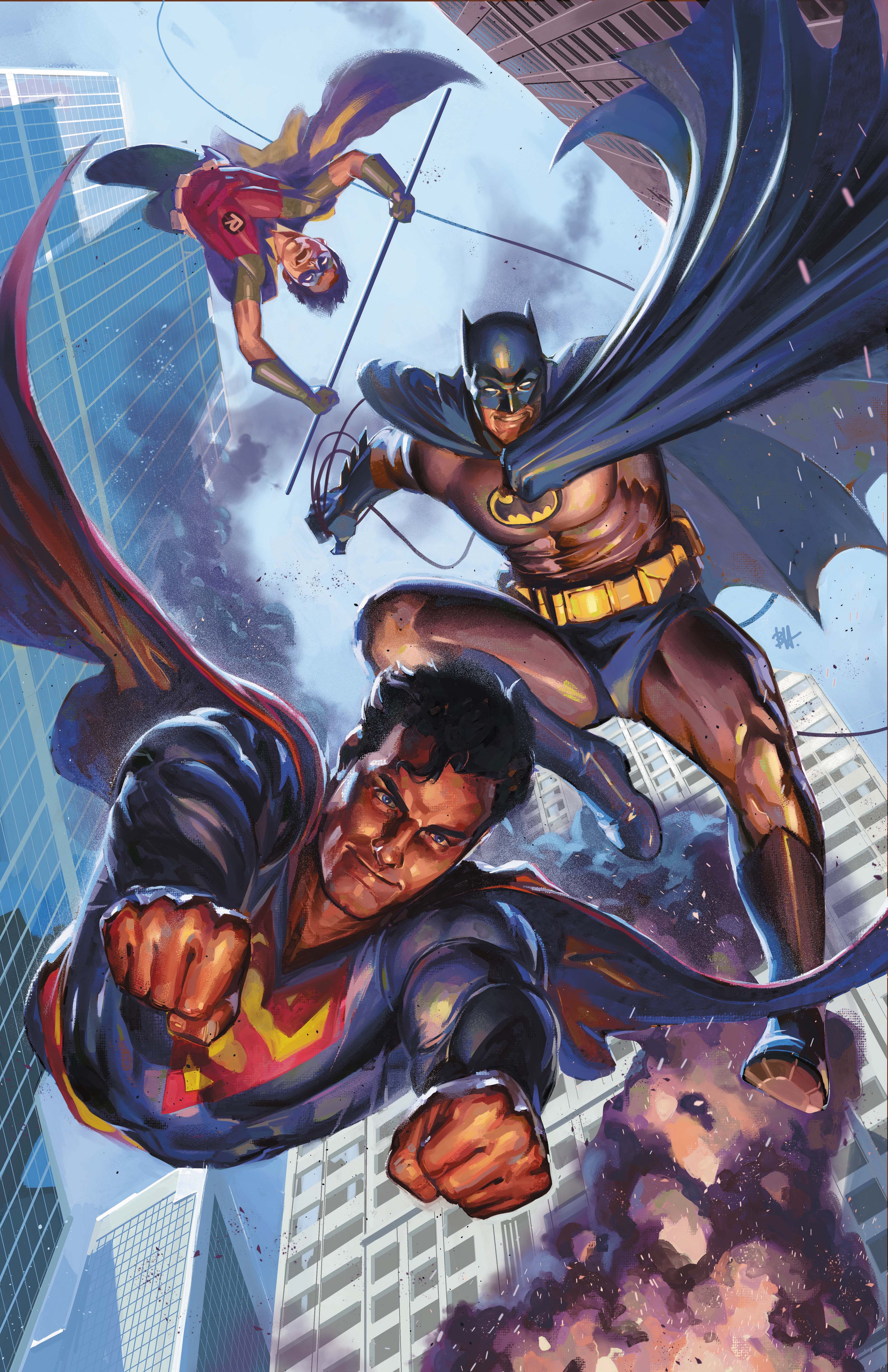  FOC26092026050 | BATMAN SUPERMAN WORLDS FINEST @56 CVR B BEN HARVEY CARD STOCK VAR PRE ORDER [FOC 2609] | DC  