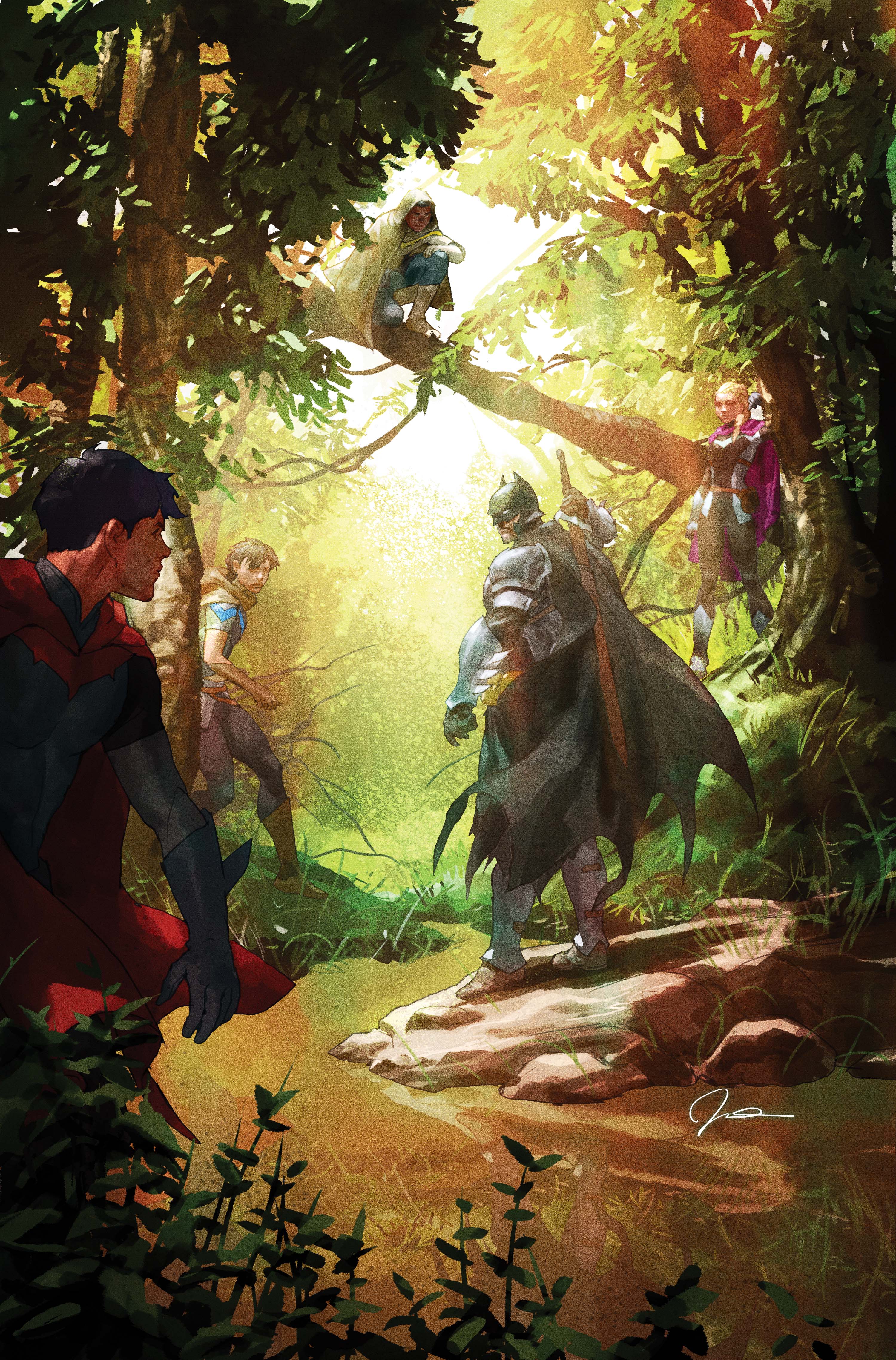  FOC26092026055 | DARK KNIGHTS OF STEEL II @4 (OF 12) CVR C GERALD PAREL CARD STOCK VAR PRE ORDER [FOC 2609] | DC  