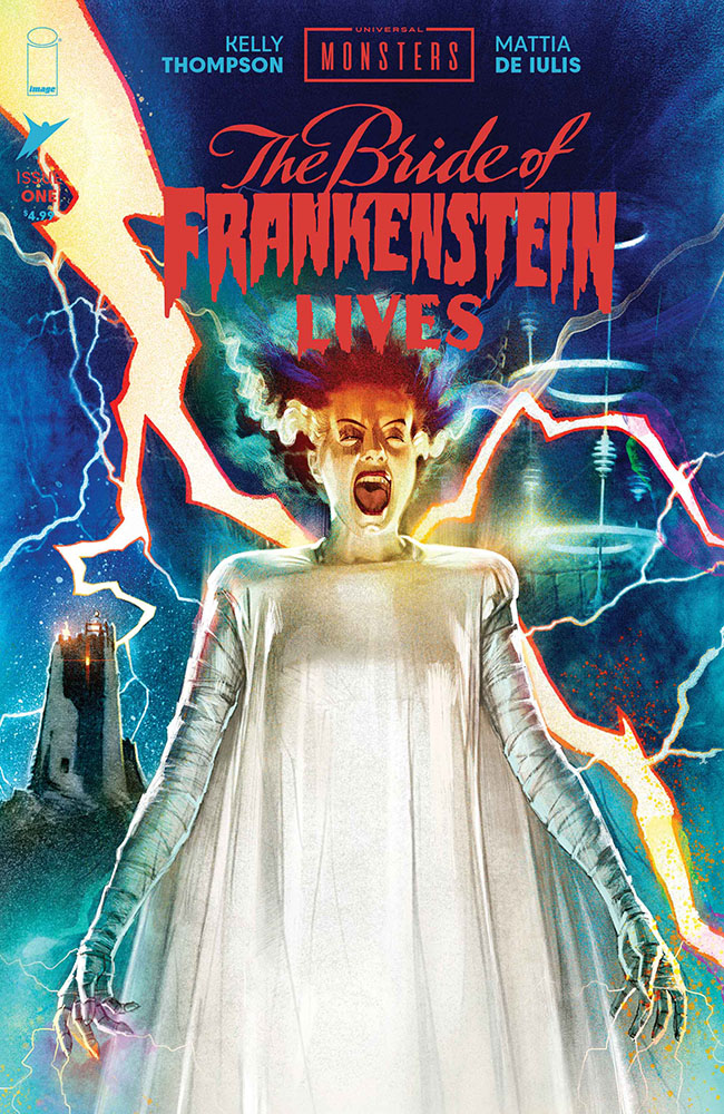  FOC26092026282 | UNIVERSAL MONSTERS THE BRIDE OF FRANKENSTEIN LIVES @1 (OF 4) CVR B JOSHUA MIDDLETON VAR PRE ORDER [FOC 2609] | IMAGE  