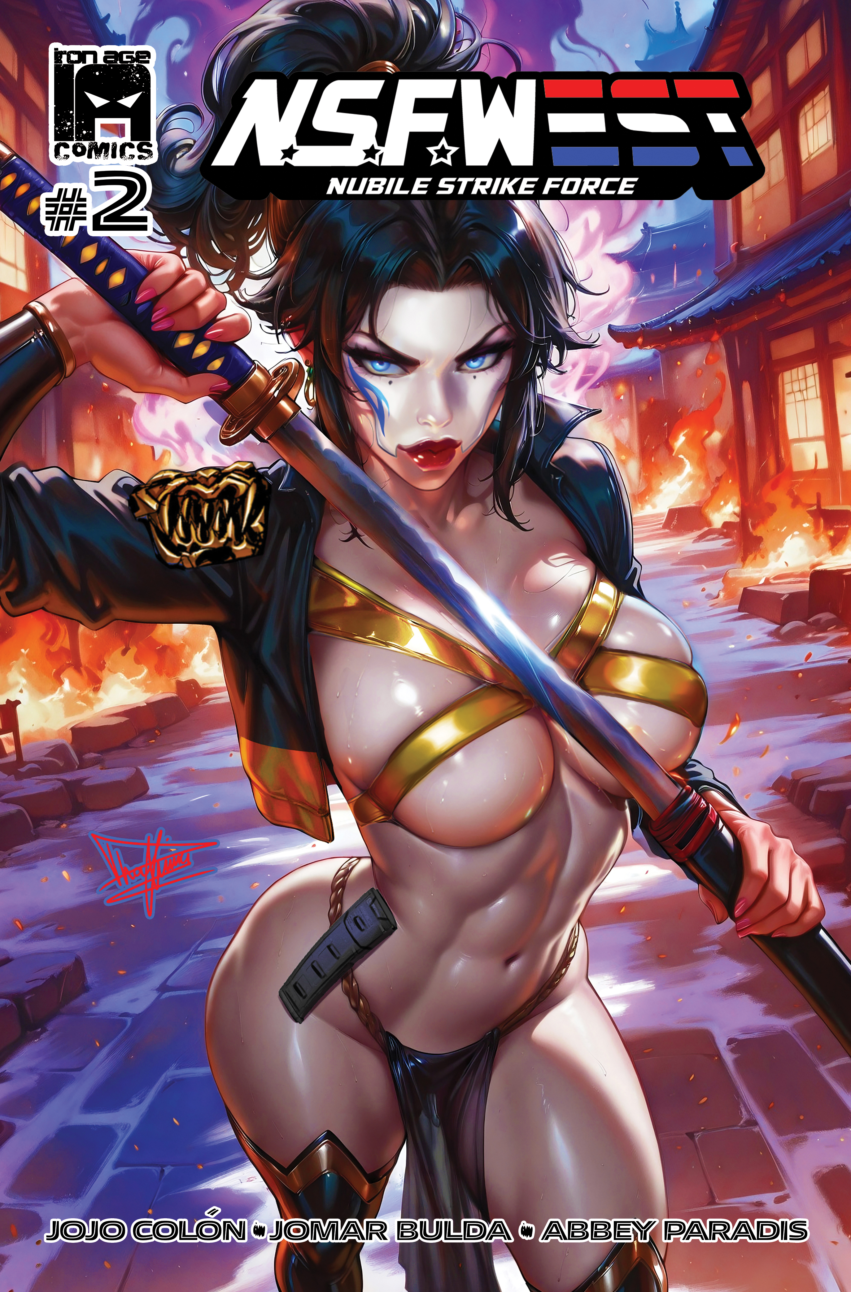  29082026526 | NSFWEST @2 CVR B DHAXINA DEE VAR PRE ORDER [FOC 2908] | LUNAR  