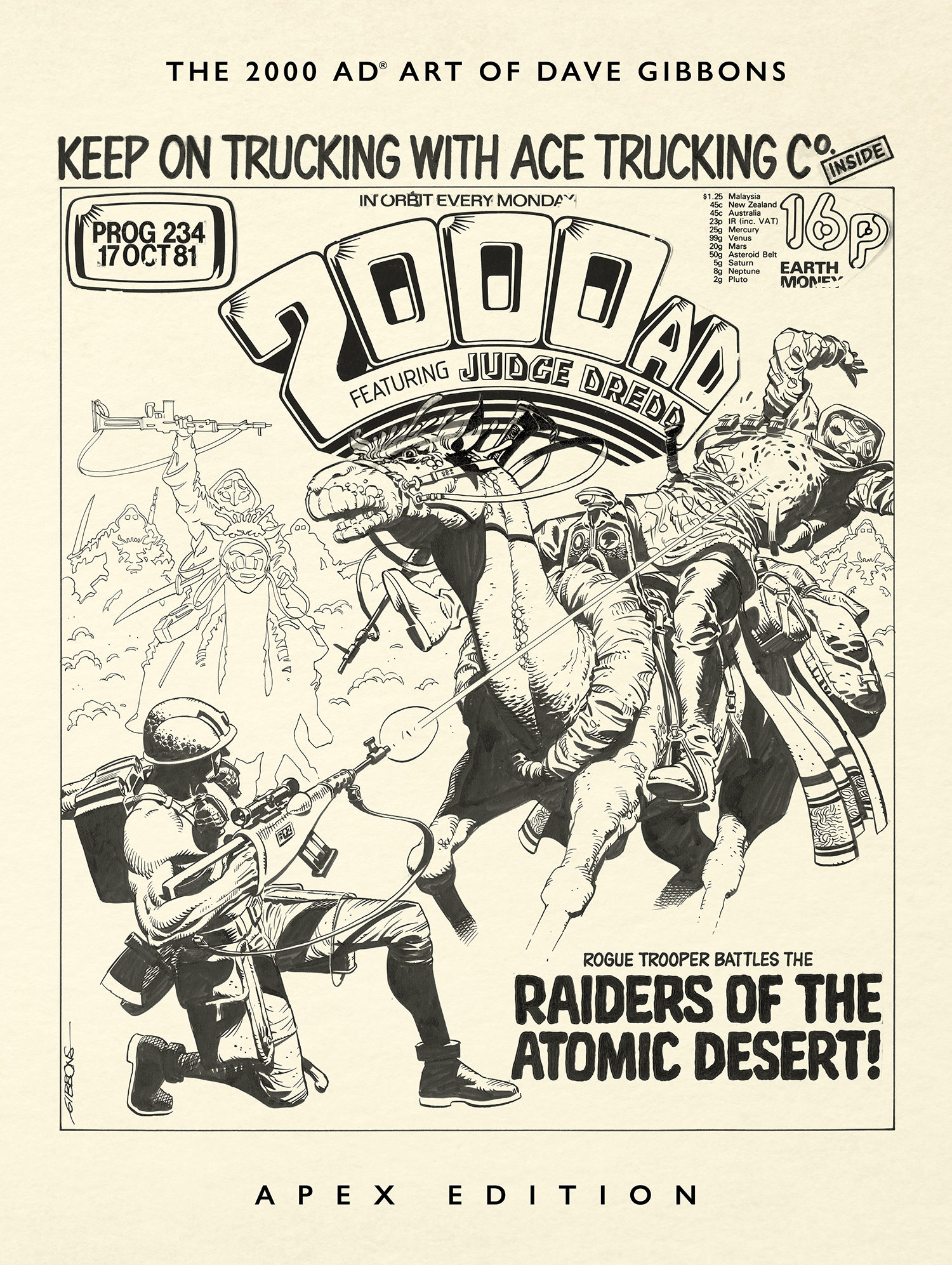  29082026556 | 2000 AD ART OF DAVE GIBBONS APEX EDITION HC PRE ORDER [FOC 2908] | LUNAR  