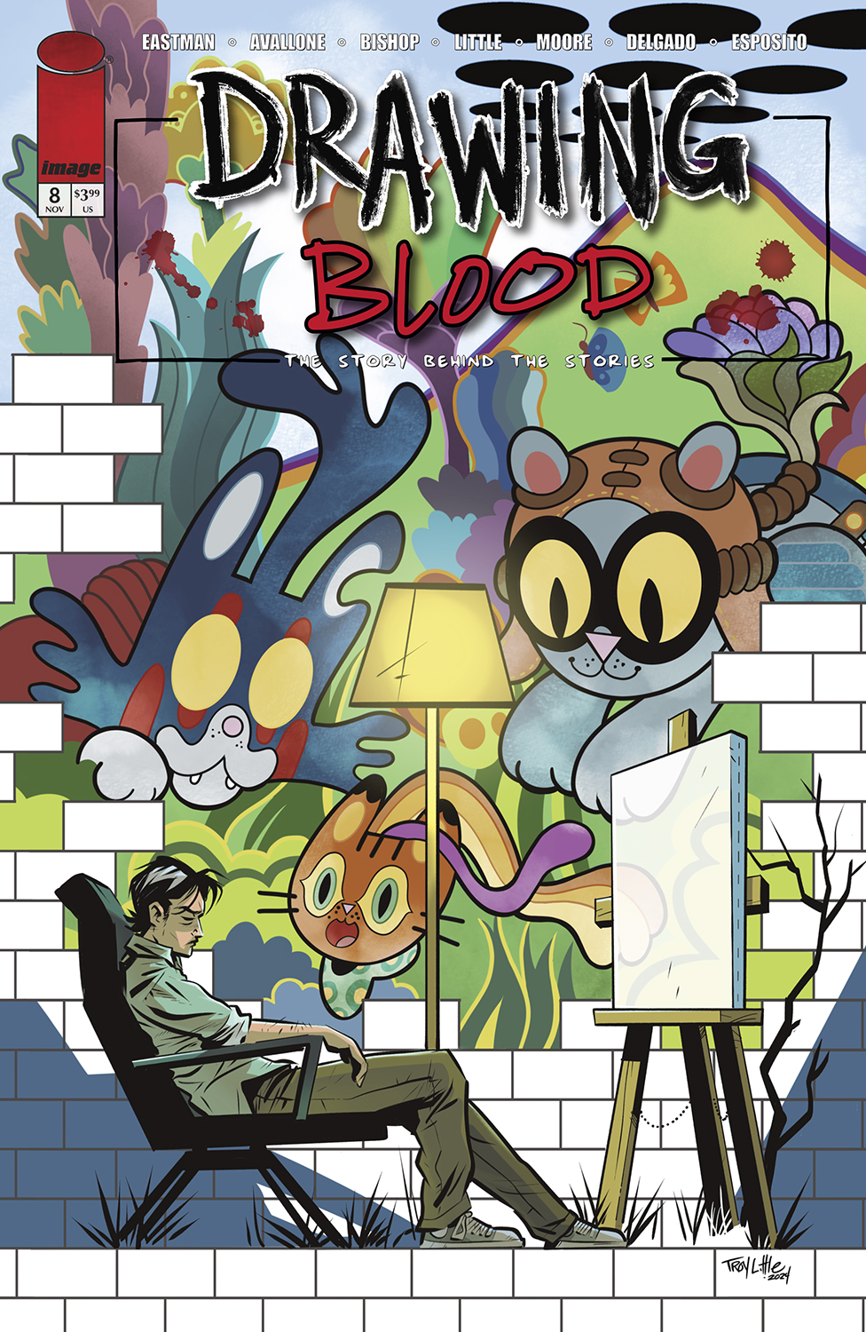  FOC26072025079 | DRAWING BLOOD @8 (OF 12) CVR C TROY LITTLE VAR PRE ORDER [FOC 2607] | IMAGE  