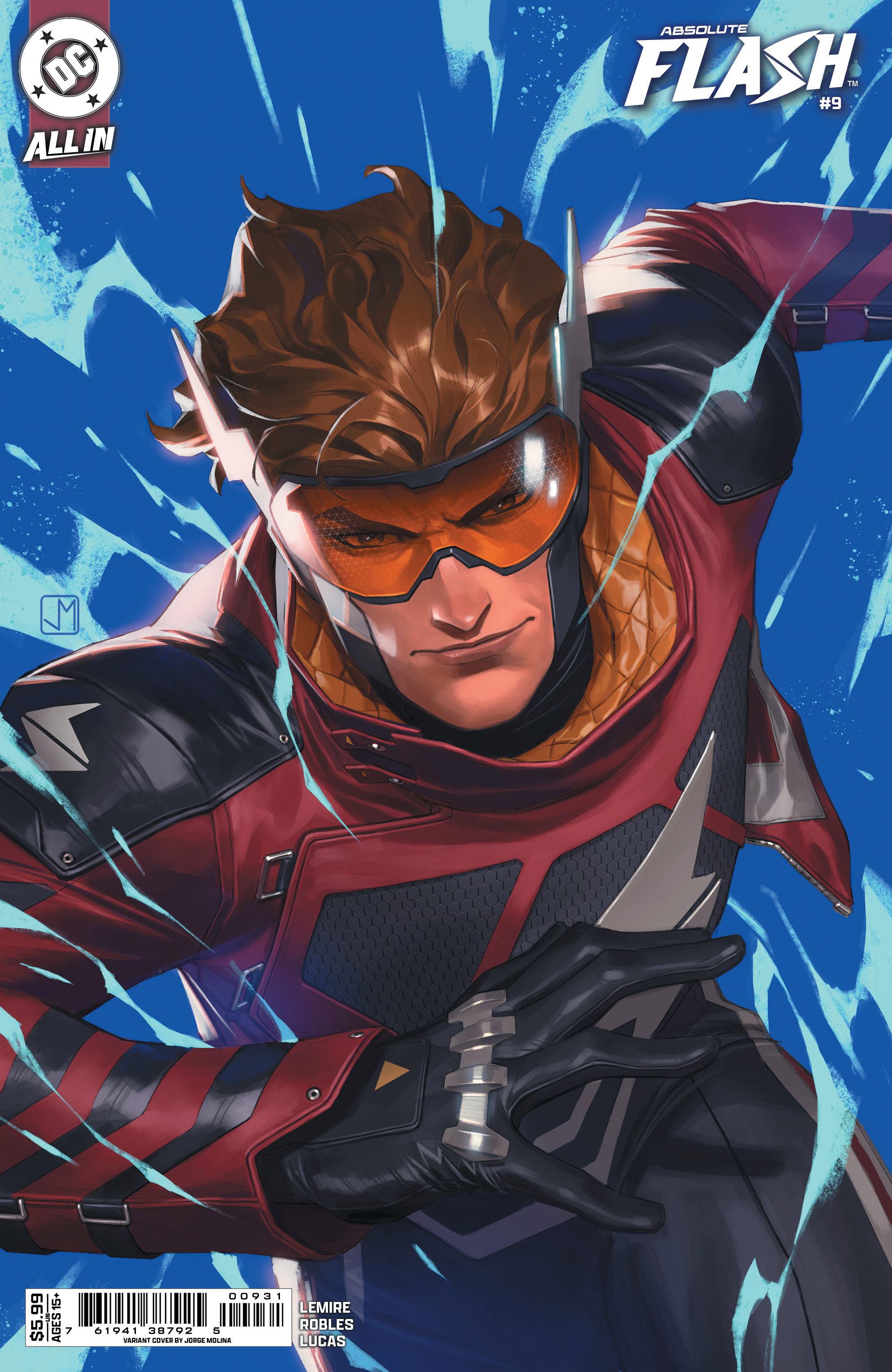 FOC25102025041 | ABSOLUTE FLASH @9 CVR C JORGE MOLINA CARD STOCK VAR PRE ORDER [FOC 2510] | DC  