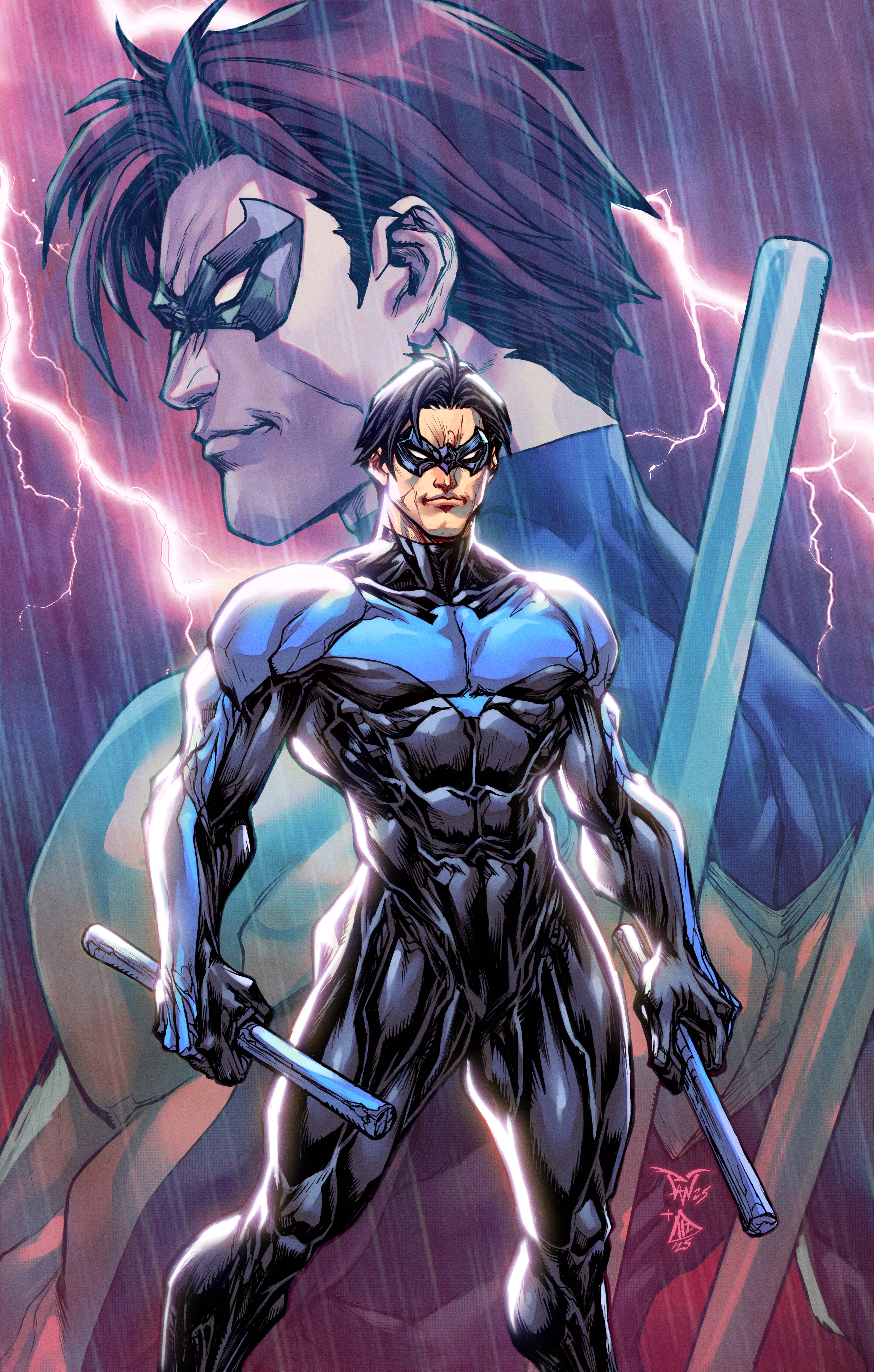  FOC25102025045 | NIGHTWING @132 CVR C PAOLO PANTELENA CARD STOCK VAR PRE ORDER [FOC 2510] | DC  