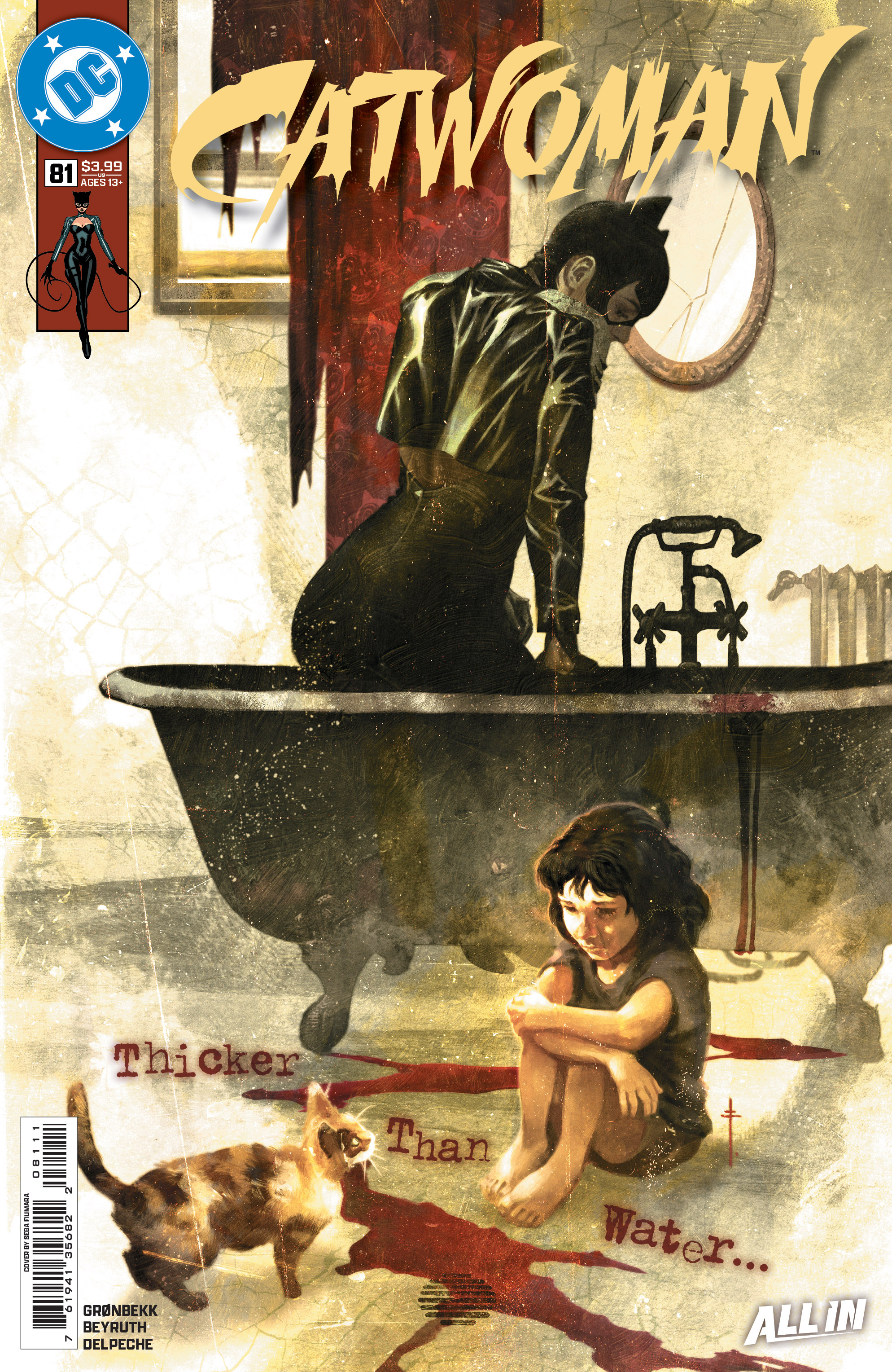  FOC25102025047 | CATWOMAN @81 CVR A SEBASTIAN FIUMARA PRE ORDER [FOC 2510] | DC  