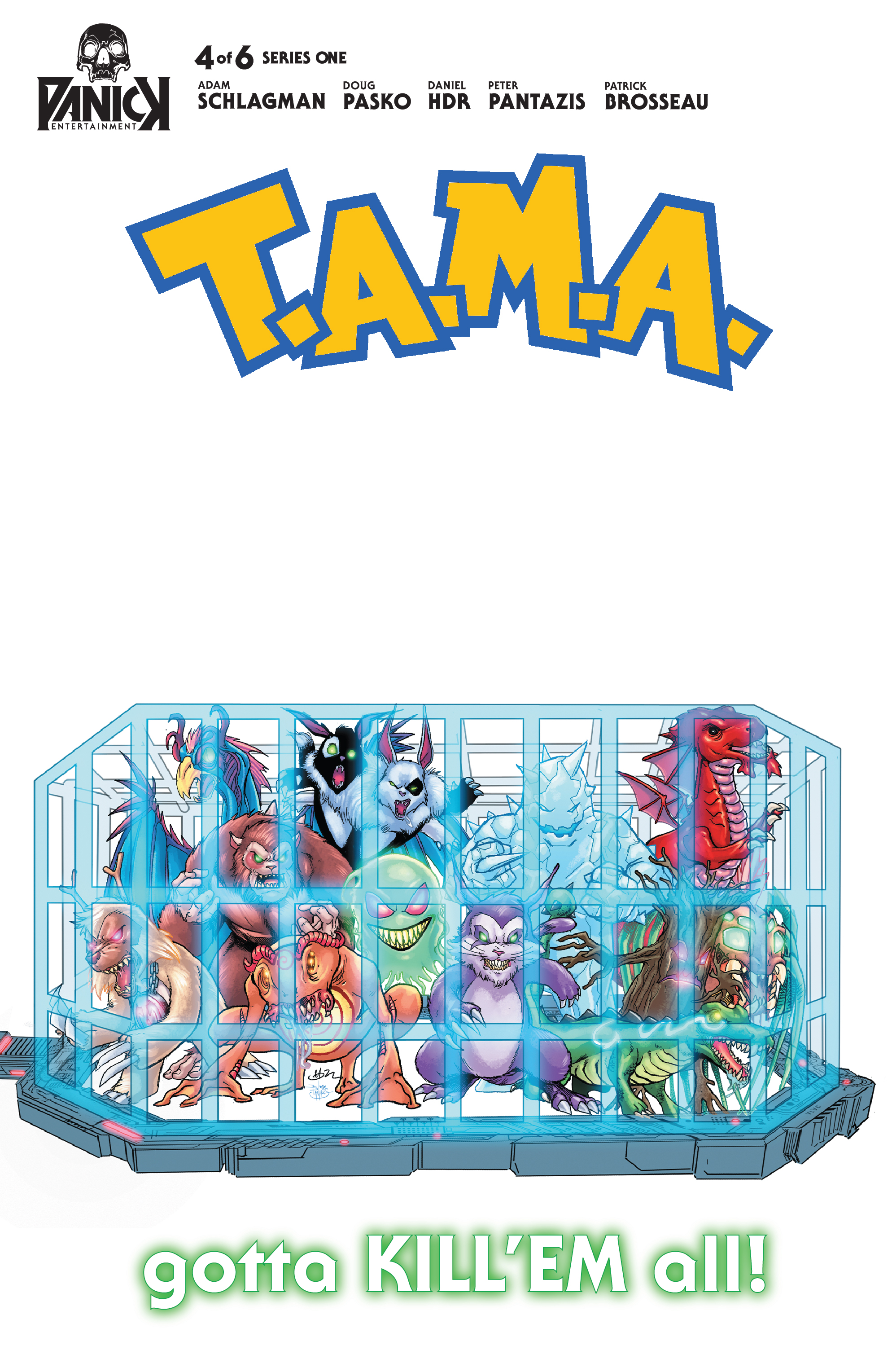  FOC18102025175 | TAMA @4 (OF 6) CVR B DANIEL HDR COMPANIMALS POKEMON HOMAGE VAR PRE ORDER [FOC 1810] | LUNAR  
