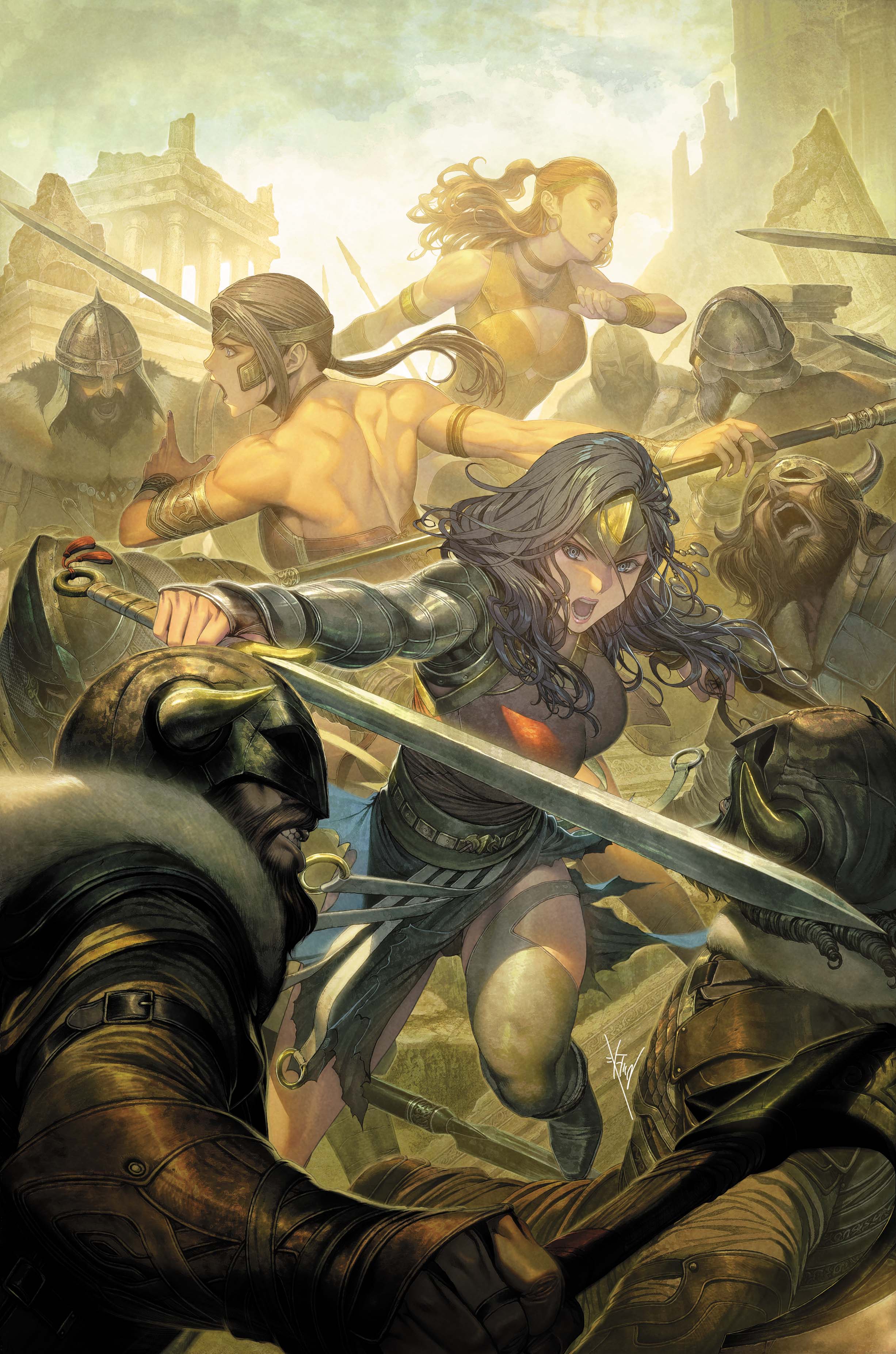  FOC24102026166 | DARK KNIGHTS OF STEEL II @5 (OF 12) CVR D HOMARE CARD STOCK VAR PRE ORDER [FOC 2410] | DC  