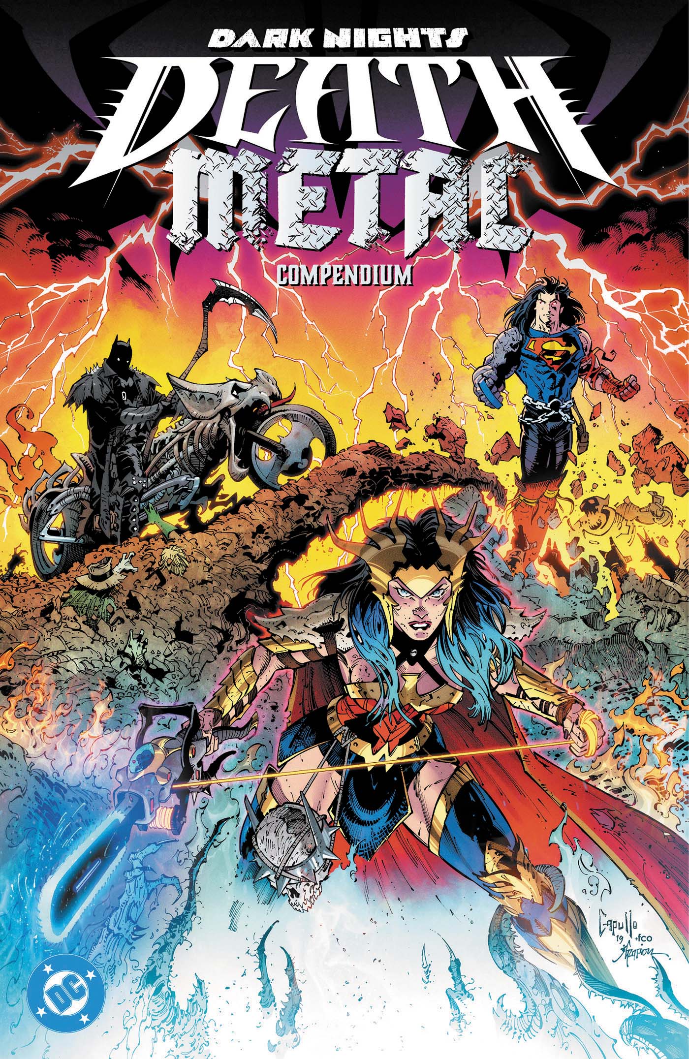  FOC24102026181 | DARK KNIGHTS DEATH METAL COMPENDIUM TP PRE ORDER [FOC 2410] | DC  