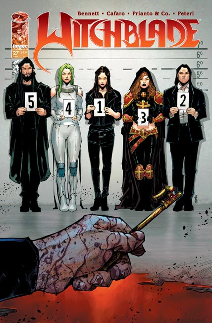  FOC24102026280 | WITCHBLADE @27 CVR A GIUSEPPE CAFARO & ARIF PRIANTO PRE ORDER [FOC 2410] | IMAGE  