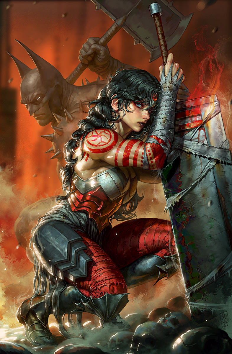  FOC22112025047 | ABSOLUTE WONDER WOMAN @15 CVR D KYUYONG EOM CARD STOCK VAR PRE ORDER [FOC 2211] | DC  