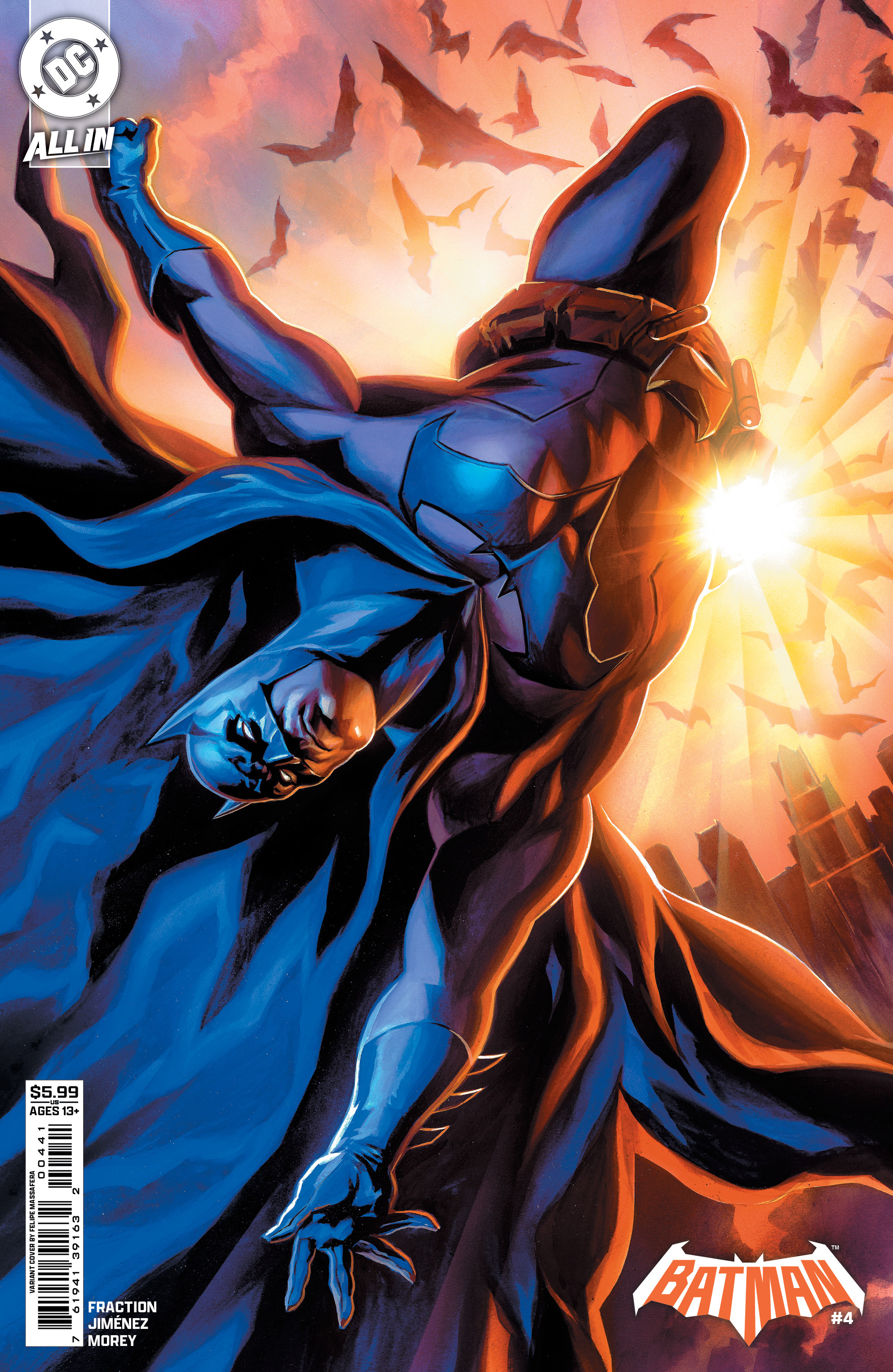  BATMAN @4 CVR A JORGE JIMENEZ PRE ORDER [FOC 0811] | DC | FOC8112025023 | 