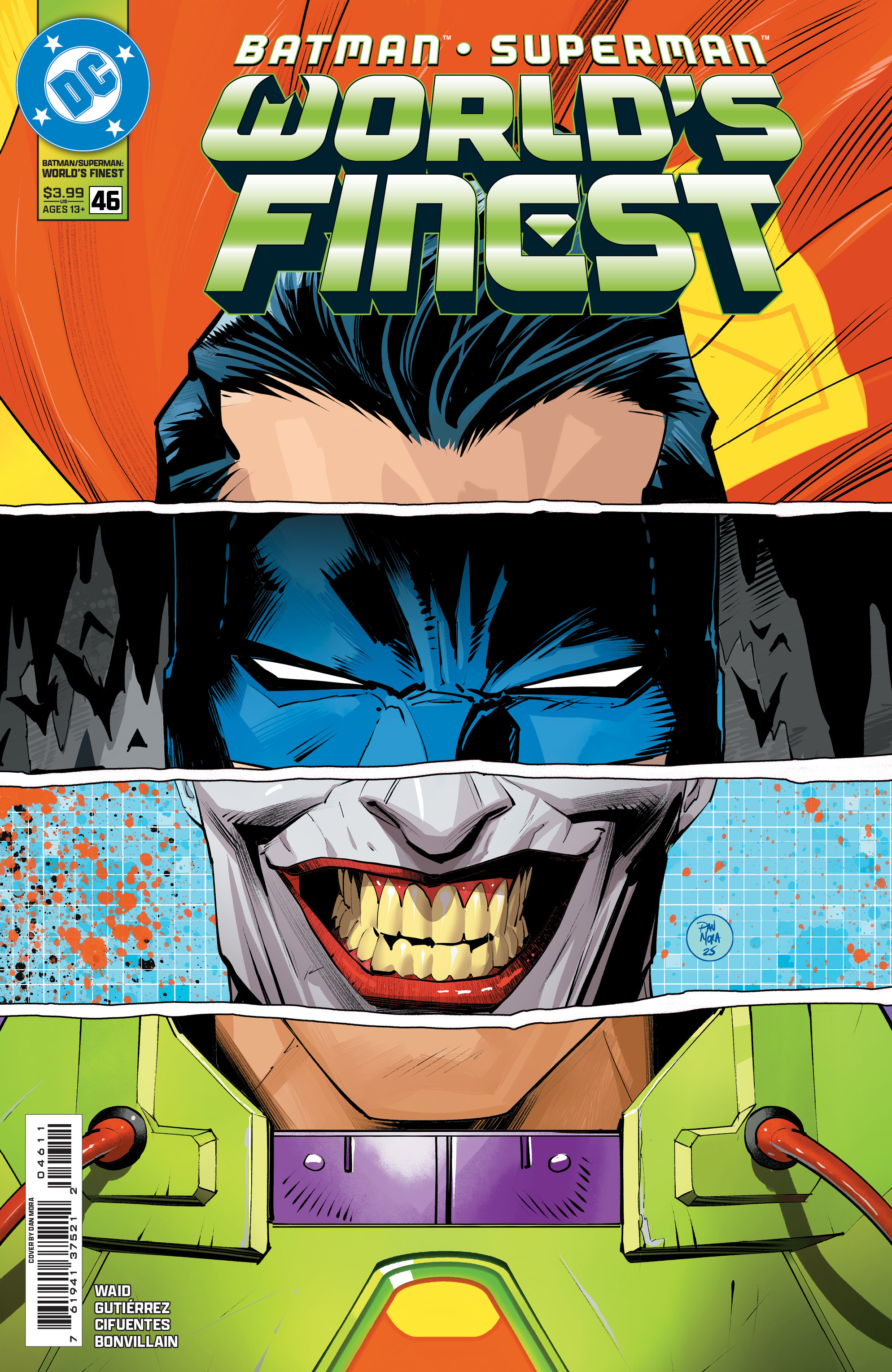  1025DC0147 | BATMAN SUPERMAN WORLDS FINEST @46 COVER A DAN MORA | DC  