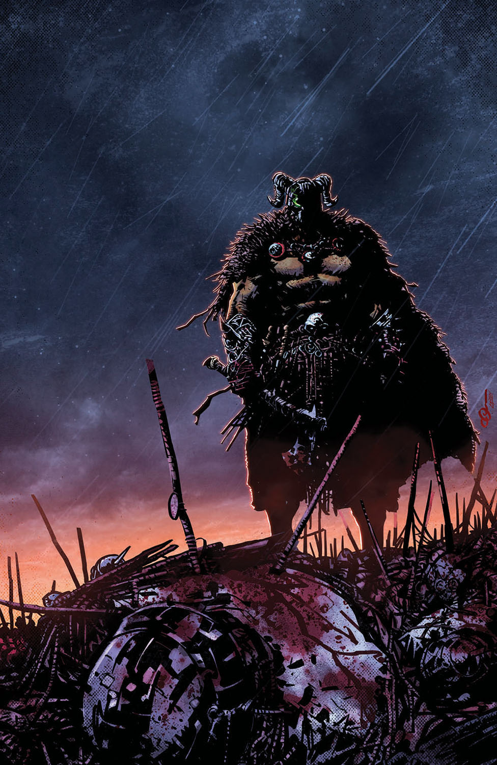  FOC06122025098 | BATMAN @5 CVR F MITCH GERADS SWEATER WEATHER CARD STOCK VAR PRE ORDER [FOC 2911] | IMAGE  