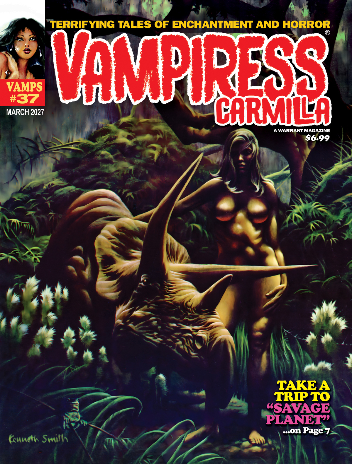  FOC24102026330 | VAMPIRESS CARMILLA MAGAZINE @37 PRE ORDER [FOC 2410] | LUNAR  