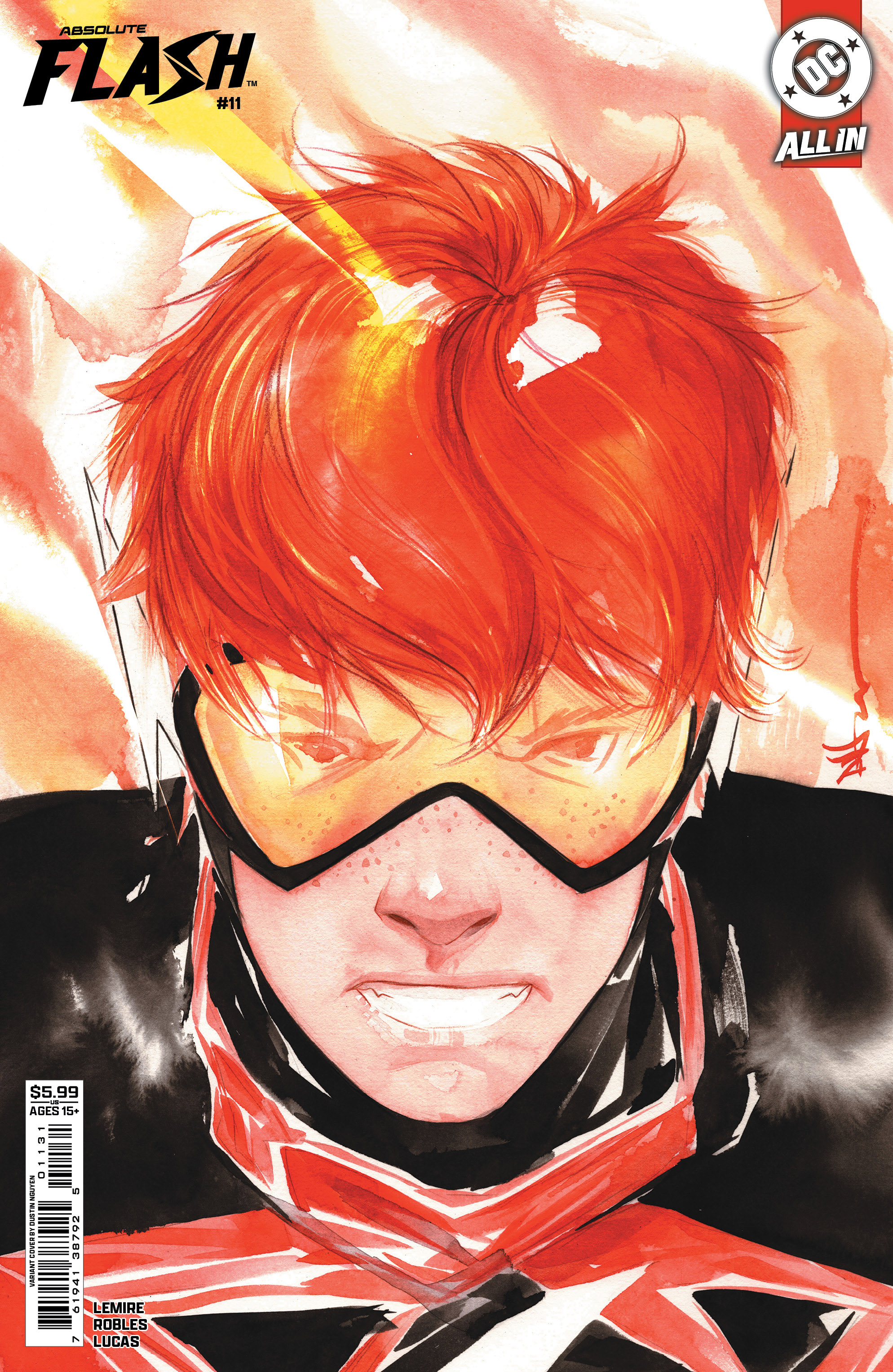  FOC13122025111 | ABSOLUTE FLASH @11 CVR B DUSTIN NGUYEN CARD STOCK VAR PRE ORDER [FOC 1312] | DC  