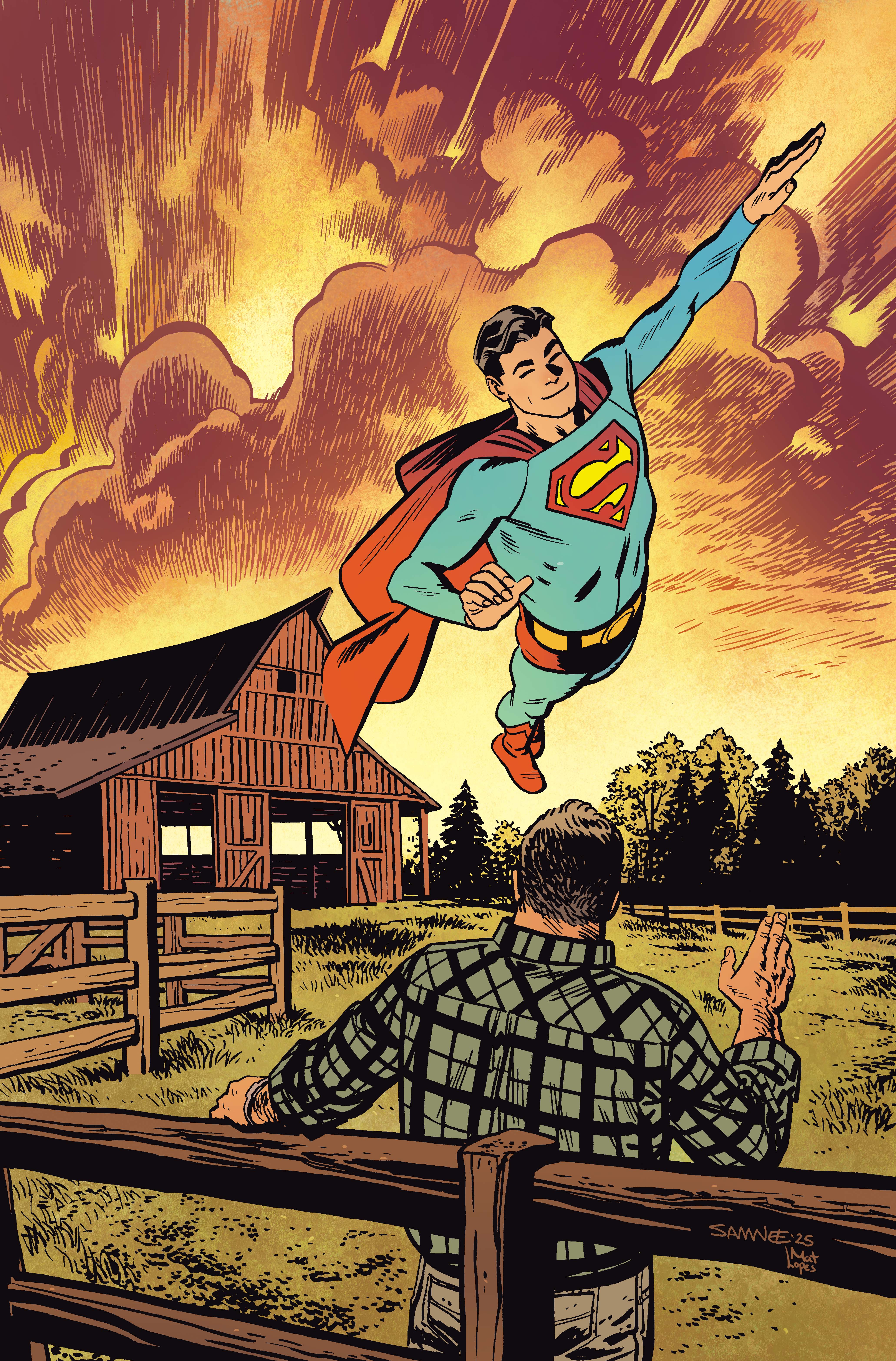  FOC29112025270 | ACTION COMICS @1094 CVR B CHRIS SAMNEE CARD STOCK VAR PRE ORDER [FOC 2911] | DC  