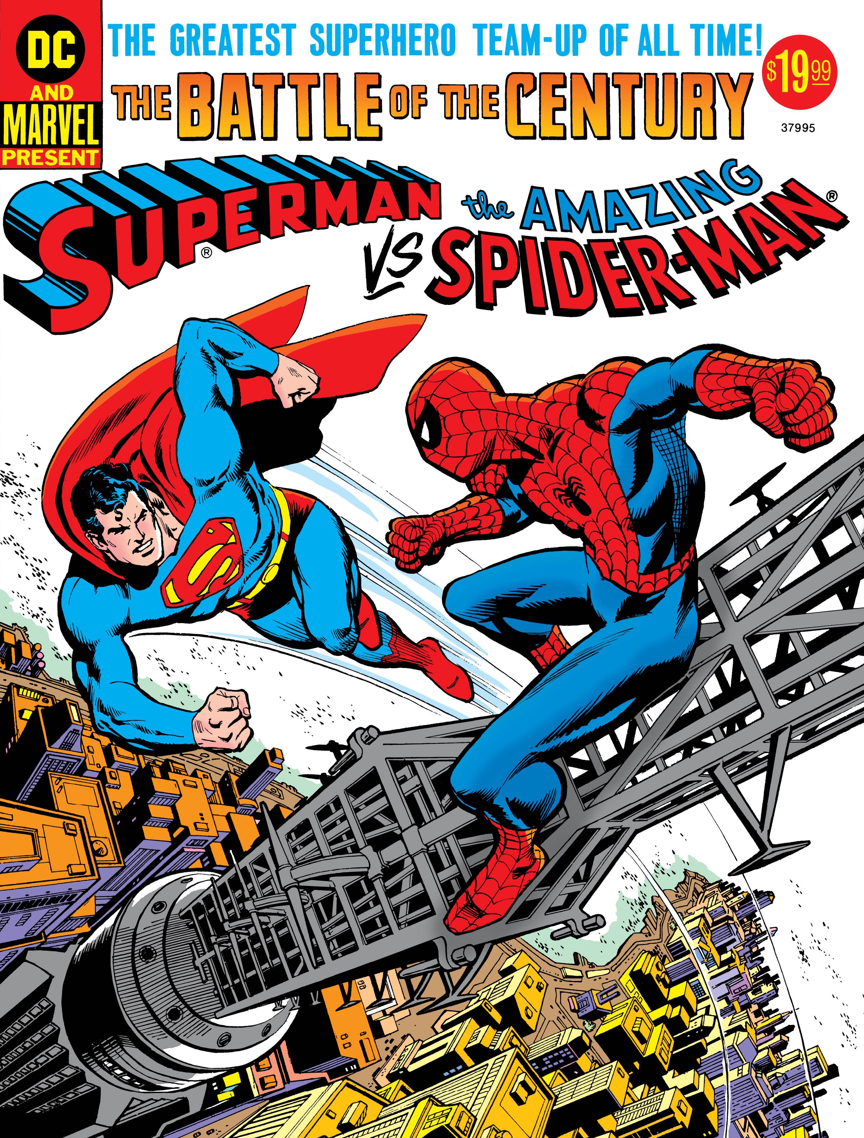  FOC22112025267 | 50TH ANNIVERSARY TREASURY EDITION SUPERMAN VS THE AMAZING SPIDER MAN @1 FACSIMILE EDITION CVR A CARMINE INFANTINO ROSS ANDRU PRE ORDER [FOC 2211] | DC  