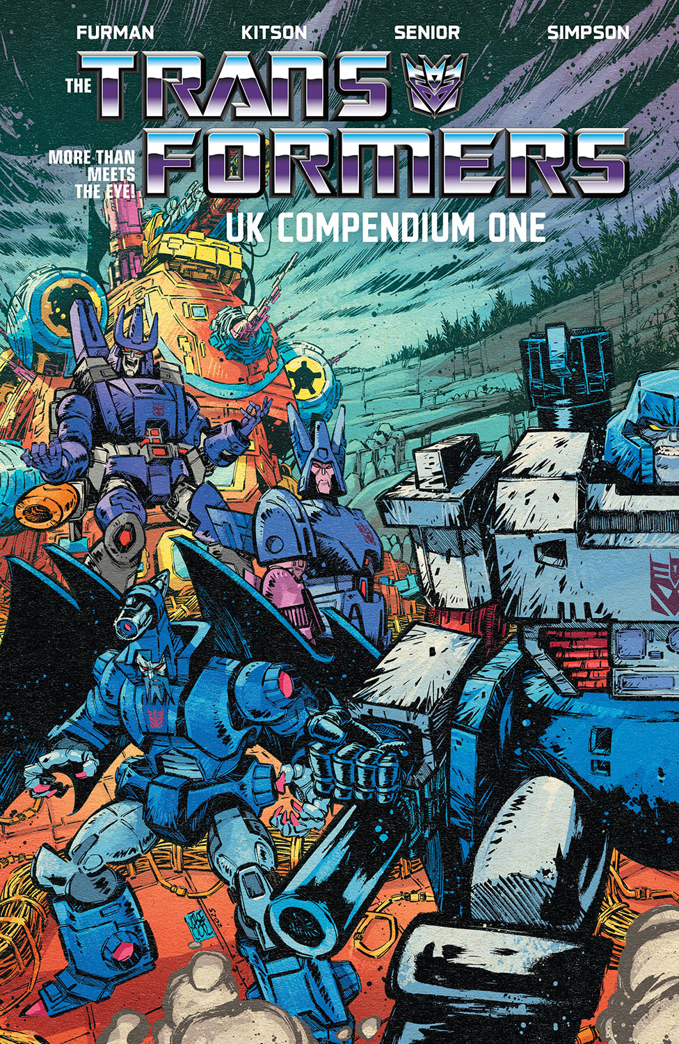  1125IM0418 | TRANSFORMERS UK COMPENDIUM TP BOOK 01 JORGE CORONA & MIKE SPICER COVER | IMAGE  