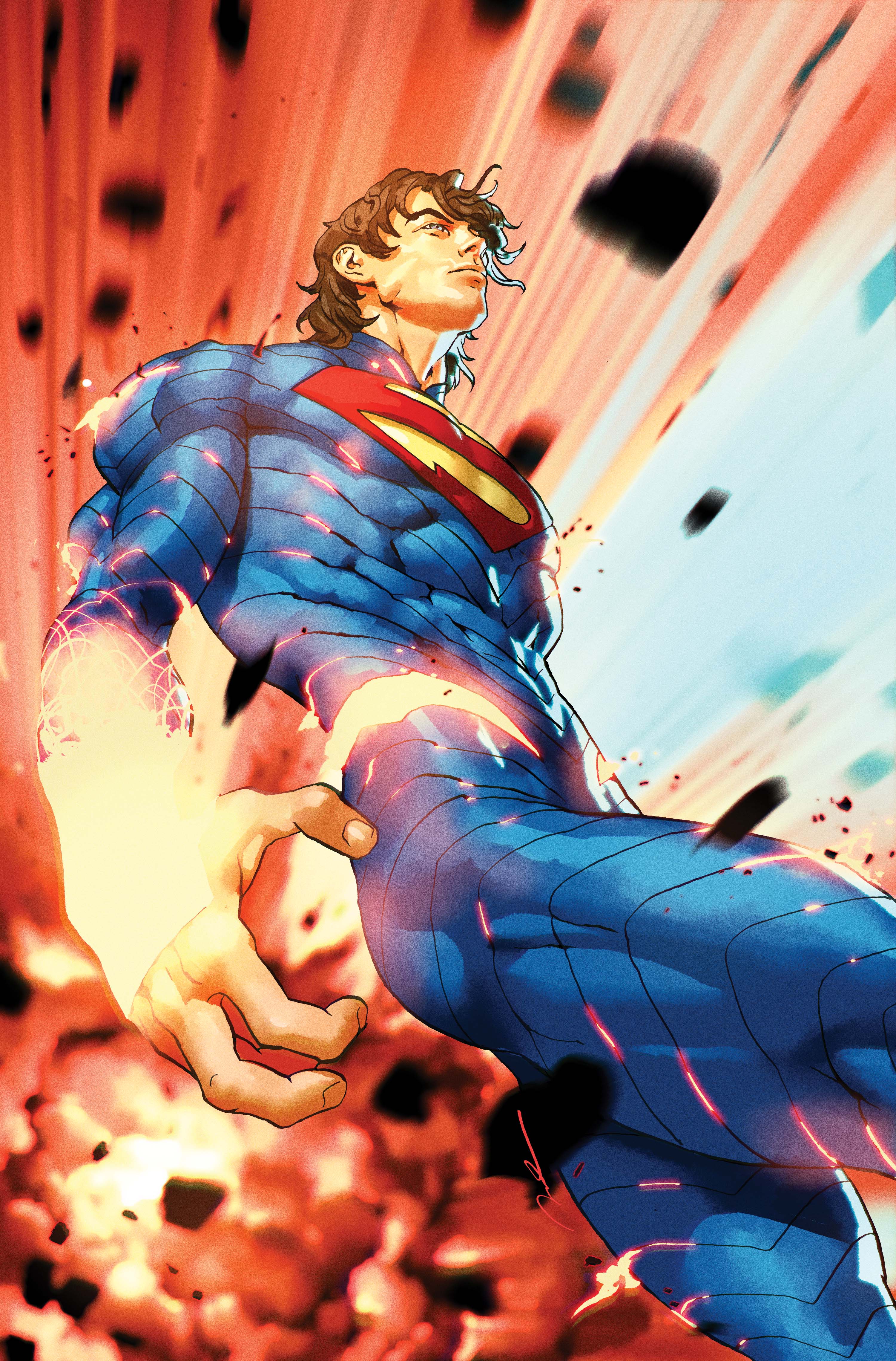 FOC10012026032 | ABSOLUTE SUPERMAN @16 CVR B GERALD PAREL CARD STOCK VAR  PRE ORDER [FOC 1001] | DC  