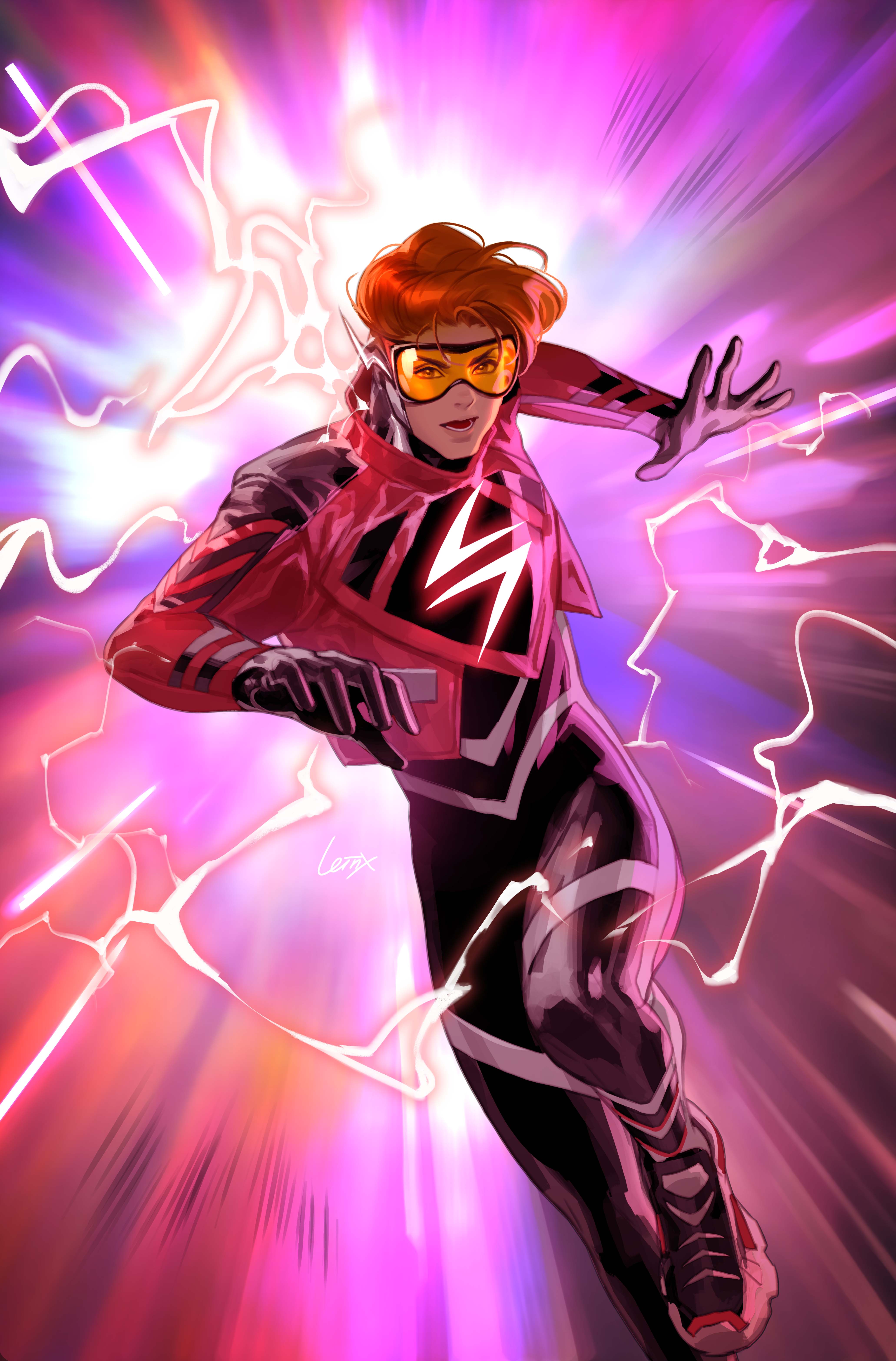  FOC24012026166 | ABSOLUTE FLASH @12 CVR D LESLEY LEIRIX LI CARD STOCK VAR  PRE ORDER [FOC 2401] | DC  