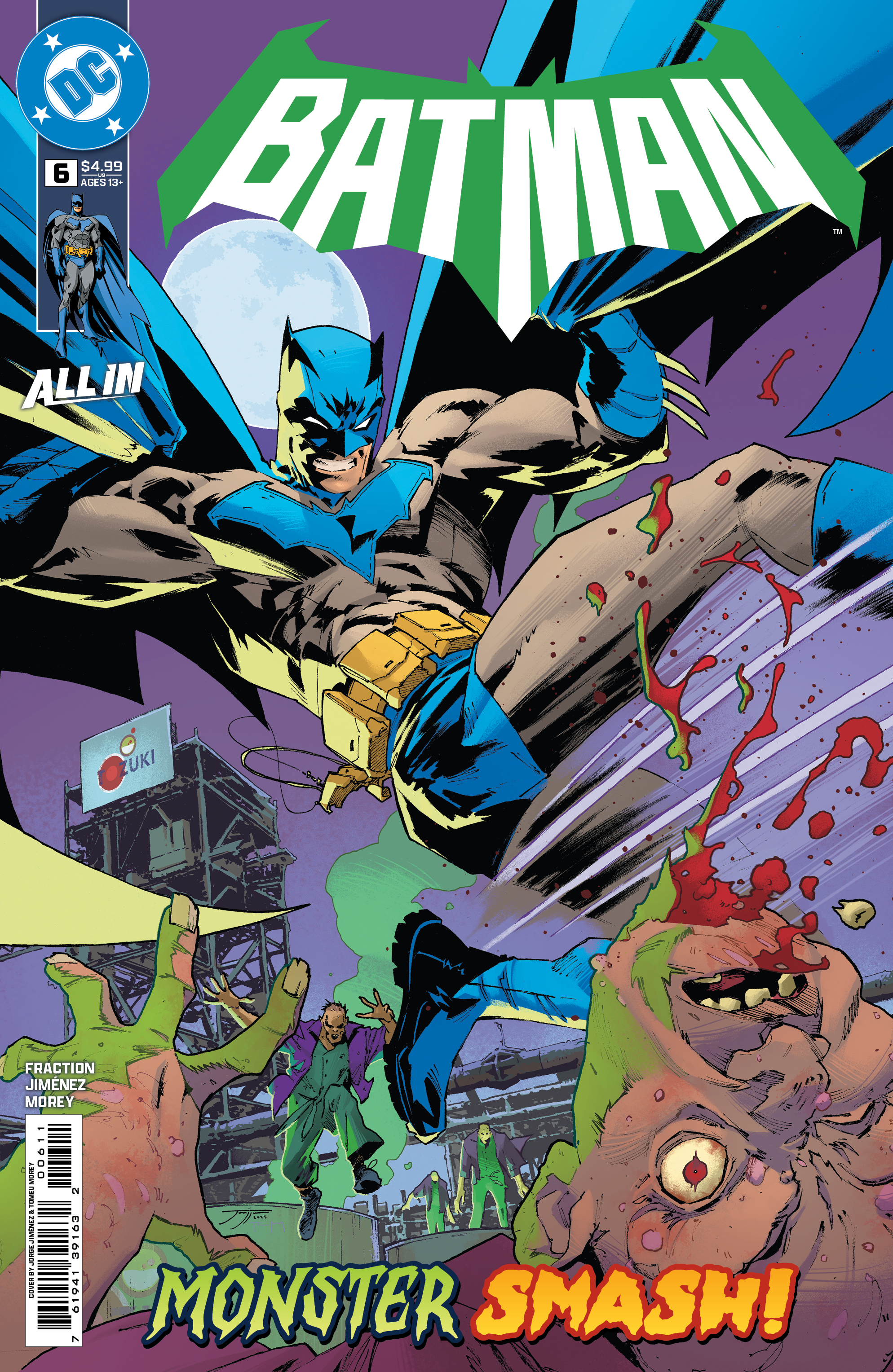  1225DC0102 | BATMAN @6 COVER A JORGE JIMENEZ | DC  
