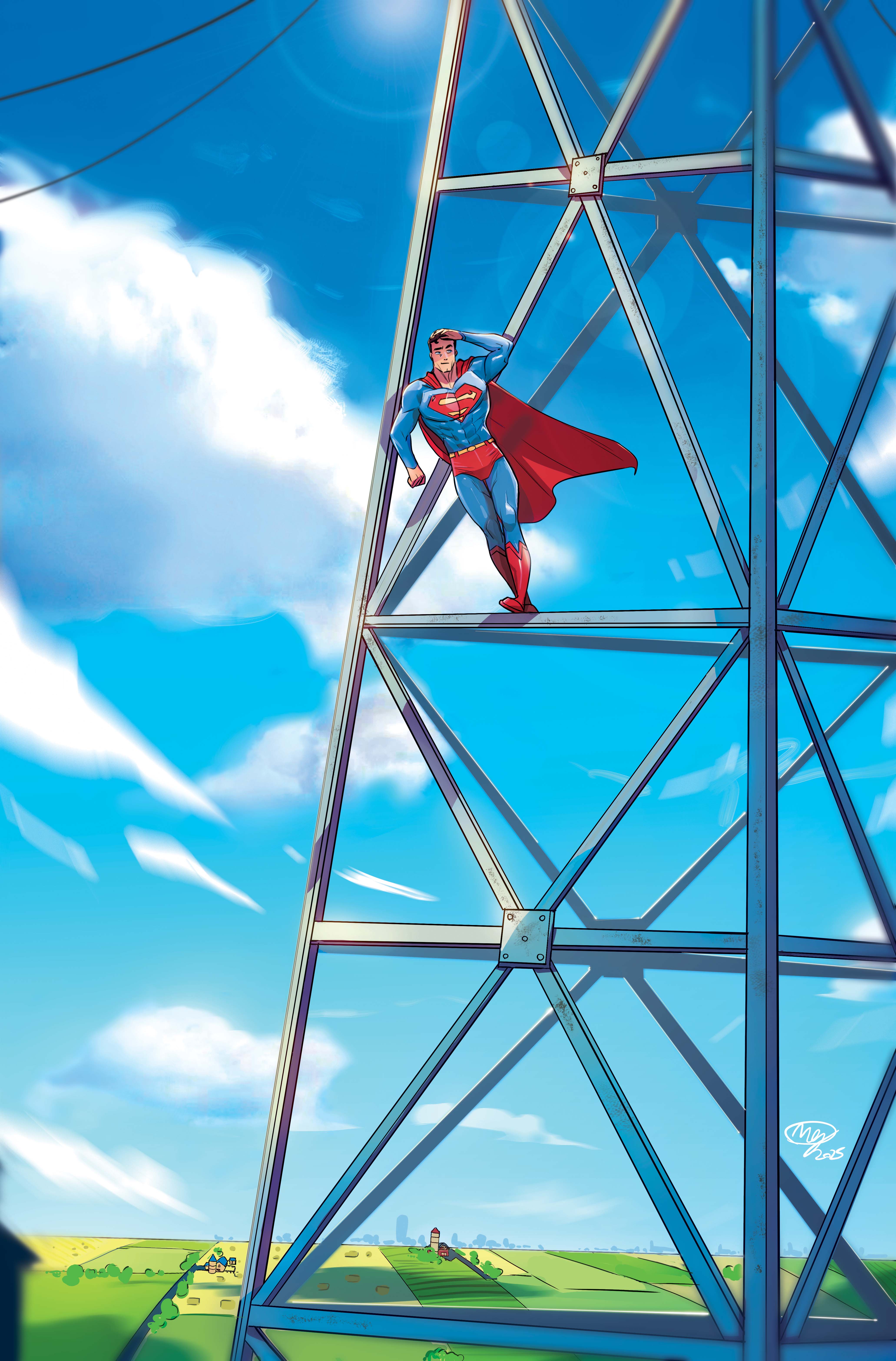  FOC10012026059 | ADVENTURES OF SUPERMAN BOOK OF EL @6 (OF 12) CVR D MEGAN HUANG CARD STOCK VAR  PRE ORDER [FOC 1001] | DC  