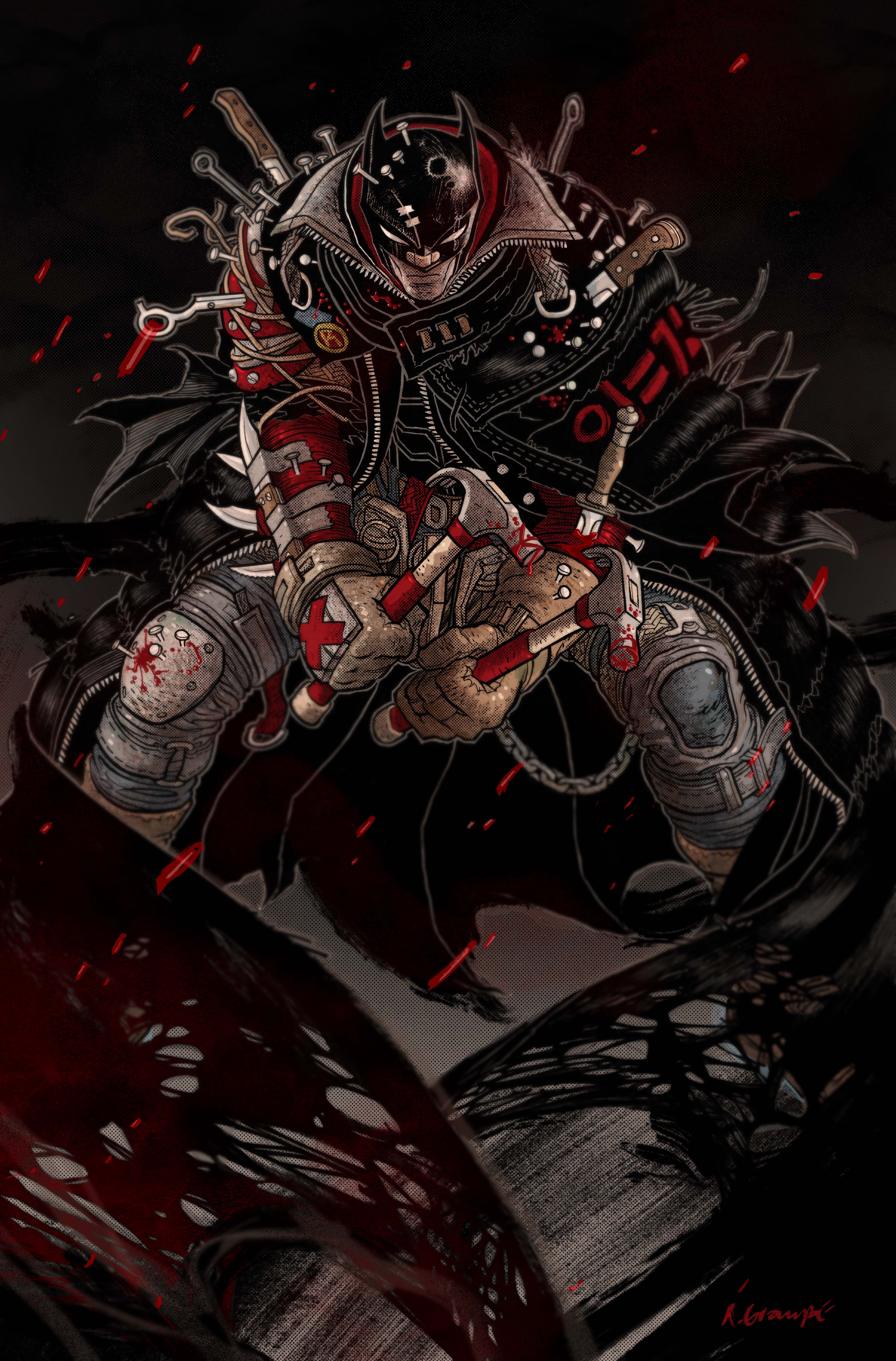  FOC18042026245 | BATMAN GARGOYLE OF GOTHAM @4 (OF 4) CVR A RAFAEL GRAMPA PRE ORDER [FOC 1804] | DC  