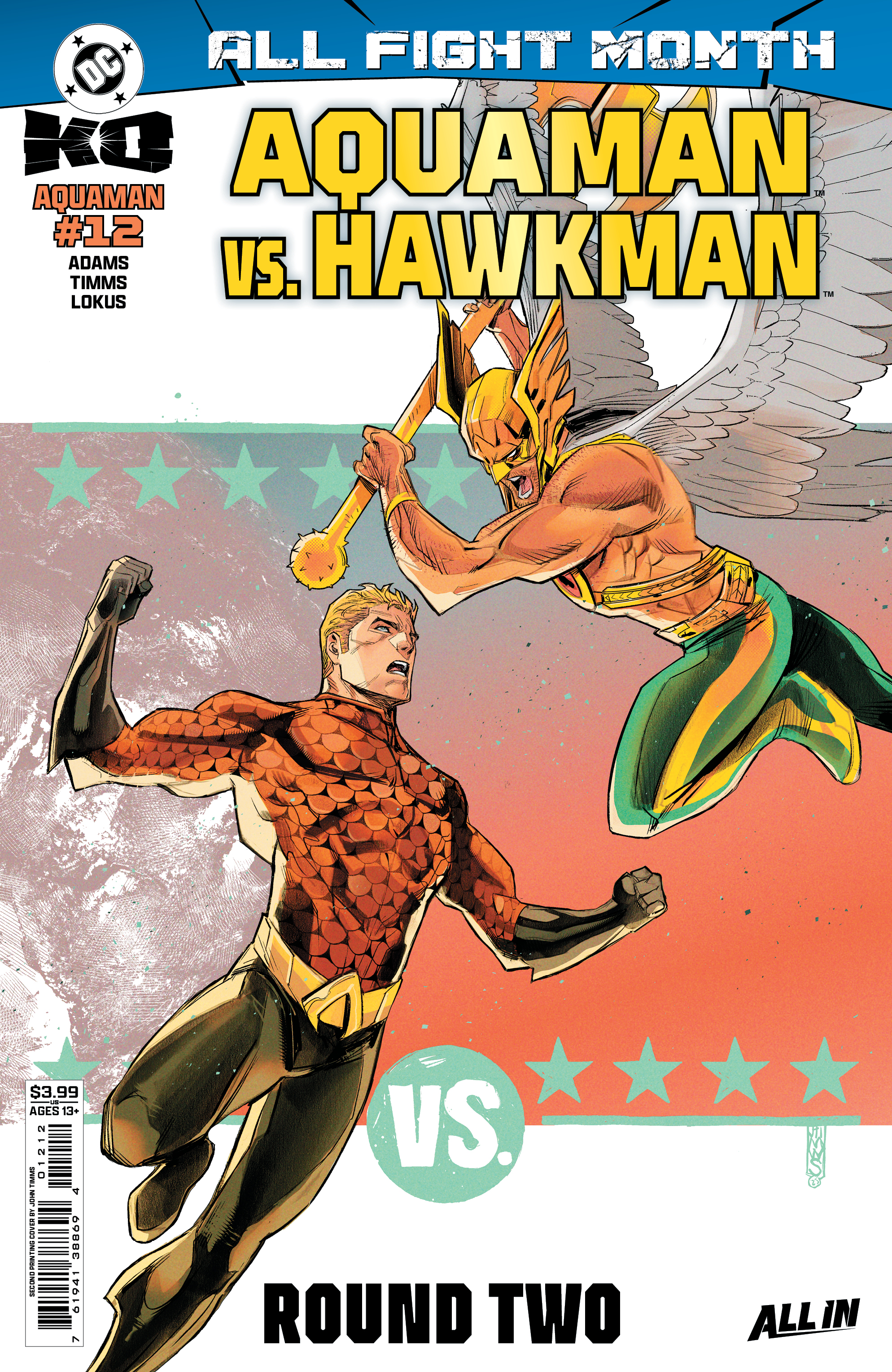 Aquaman #12 (2nd Printing Cover A John Timms)(DC K.O.)