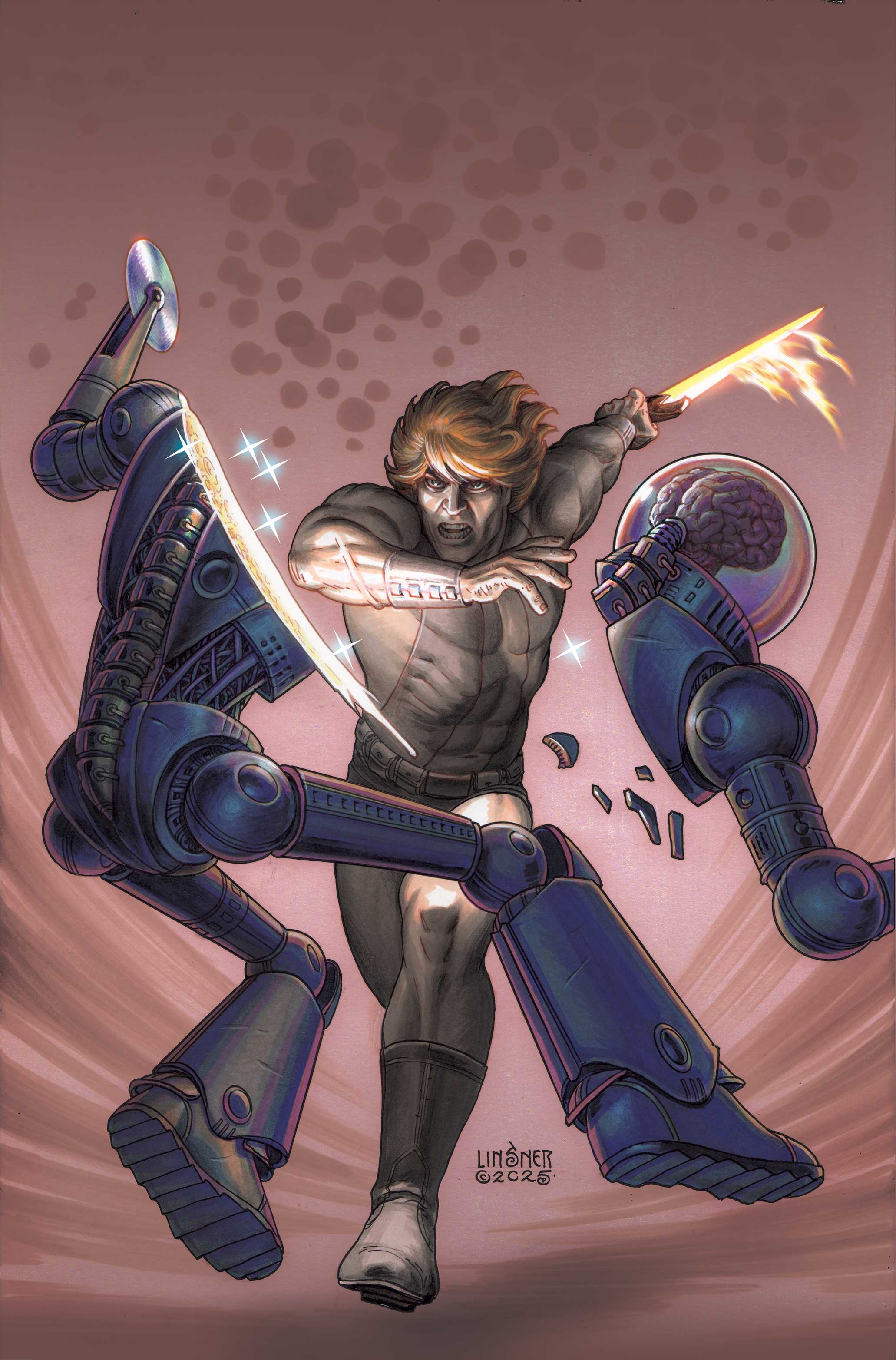 Thundarr The Barbarian #2 (Cover G Joseph Michael Linsner Full Art Variant)