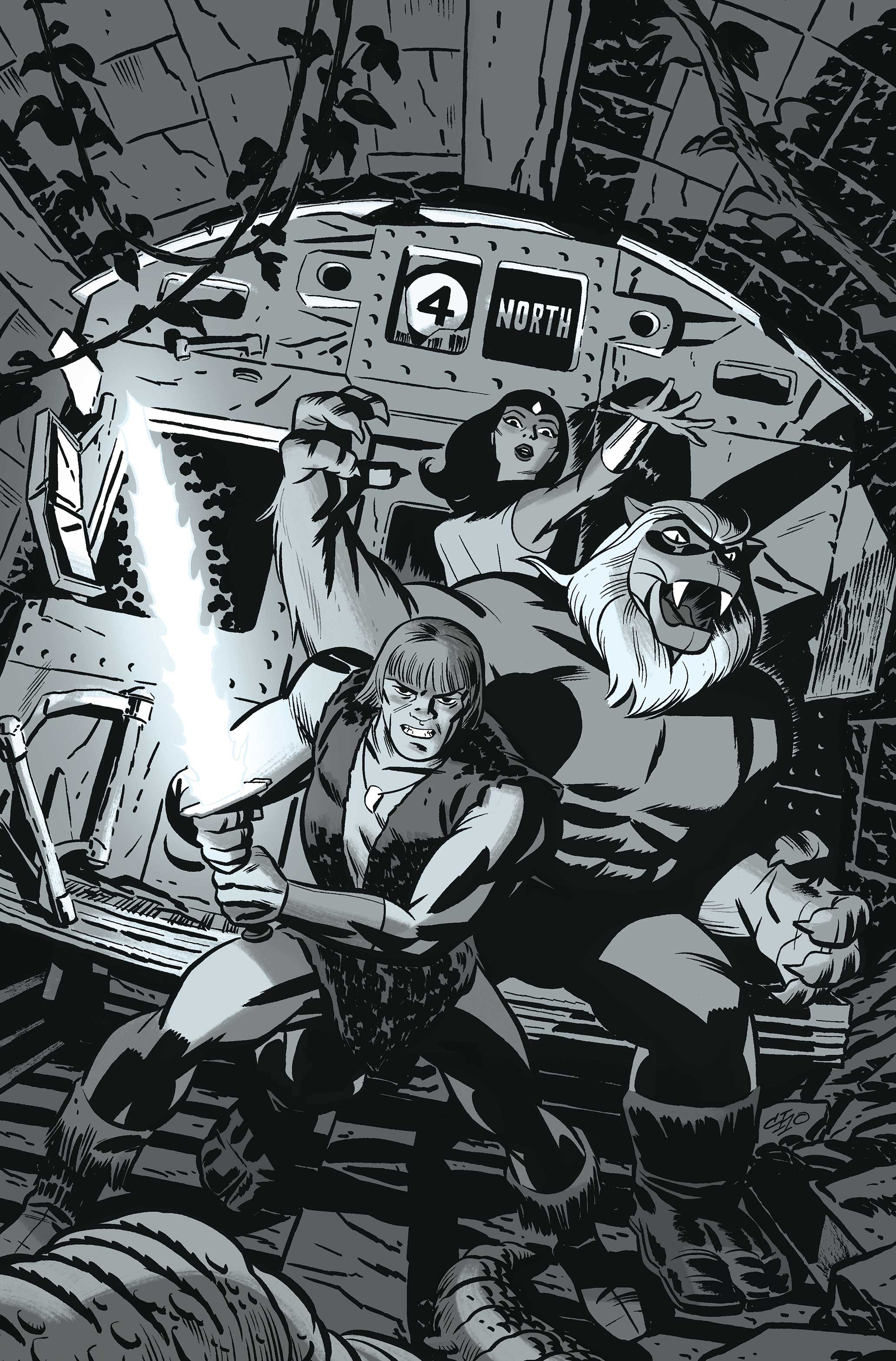 Thundarr The Barbarian #2 (Cover H Michael Cho Line Art Full Art Variant)