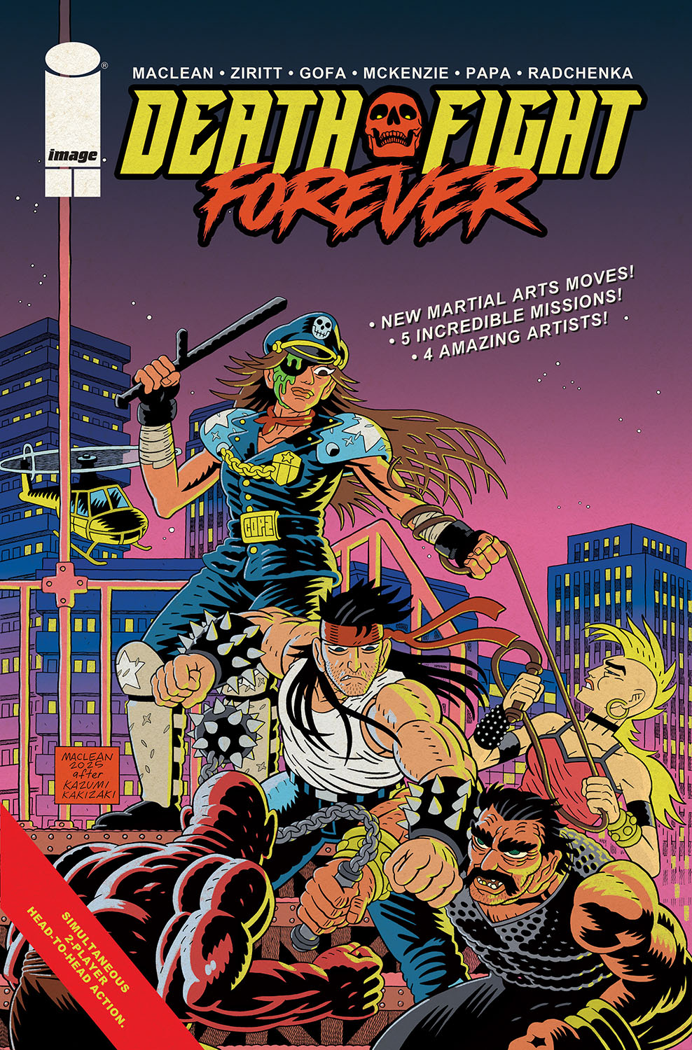  FOC24012026233 | DEATH FIGHT FOREVER @1 (OF 5) CVR A ANDREW MACLEAN  PRE ORDER [FOC 2401] | IMAGE  