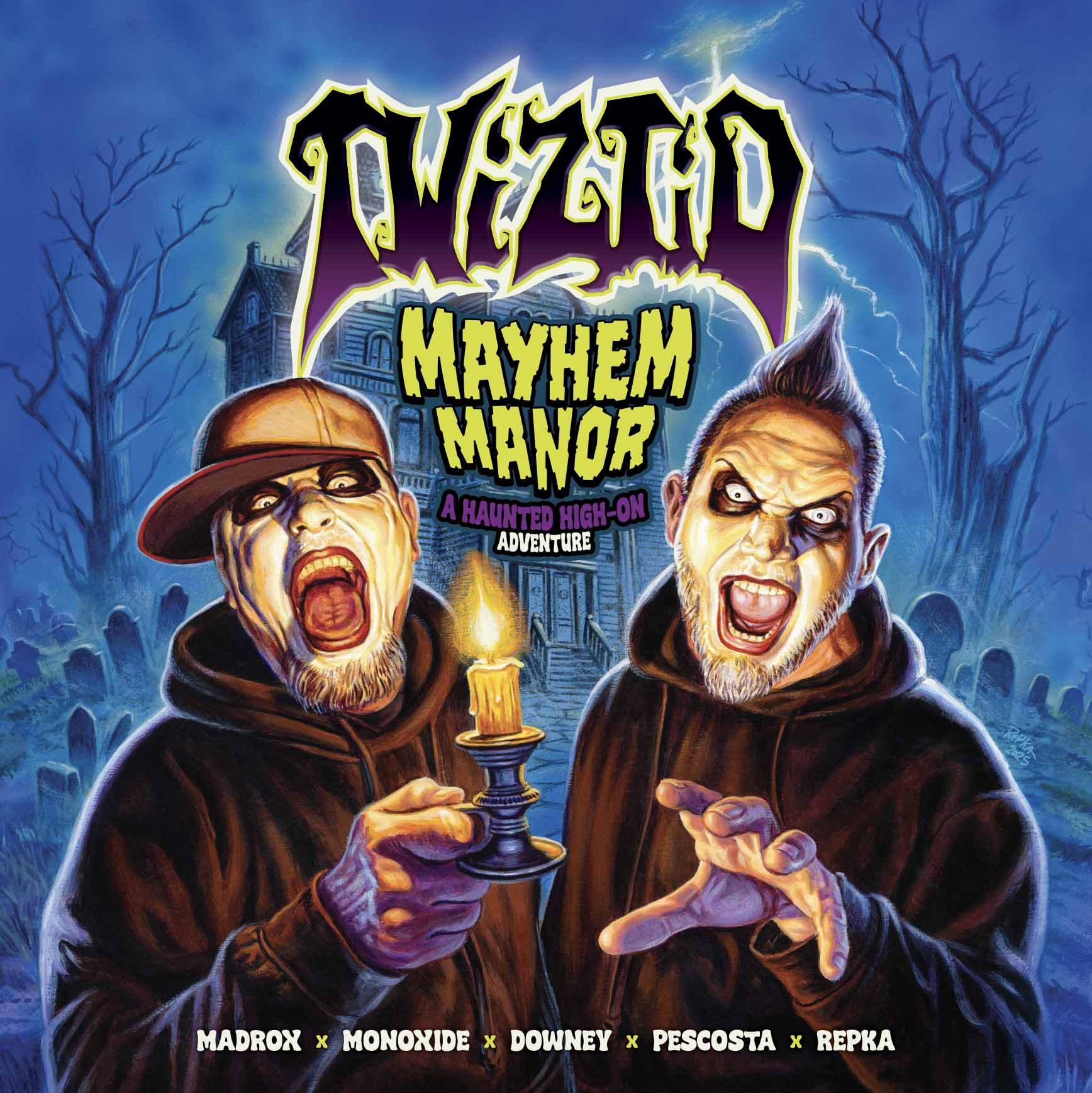  FOC10012026341 | TWIZTID MAYHEM MANOR HC  PRE ORDER [FOC 1001] | LUNAR  