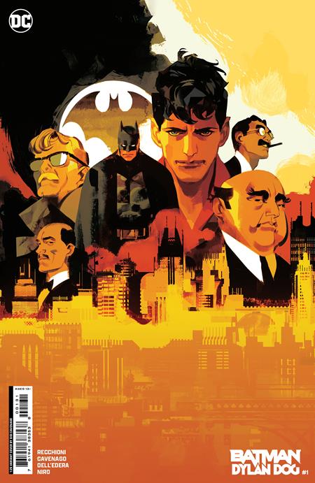 BATMAN DYLAN DOG #1 (OF 3) CVR C INC 1:25 GIGI CAVENAGO CARD STOCK VAR