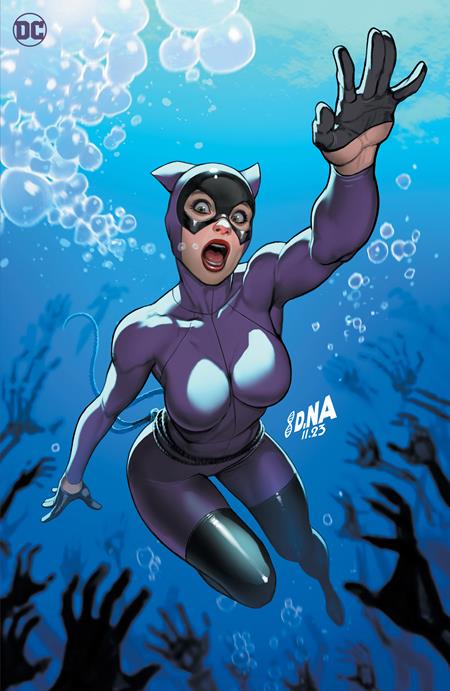 CATWOMAN #63 CVR F INC 1:50 DAVID NAKAYAMA VIRGIN CARD STOCK VAR
