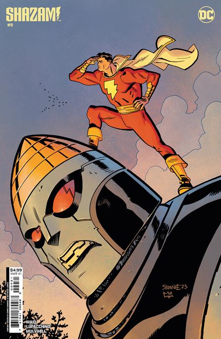 SHAZAM #9 CVR C CHRIS SAMNEE CARD STOCK VAR