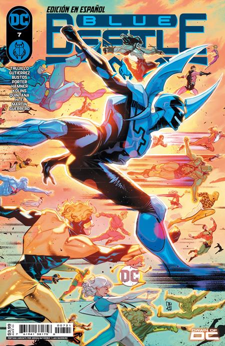 BLUE BEETLE #7 SPANISH LANGUAGE VERSION