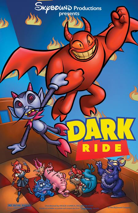 DARK RIDE #12 CVR D INC 1:25 JAY FOSGITT & TONY FLEECS VAR (MR)