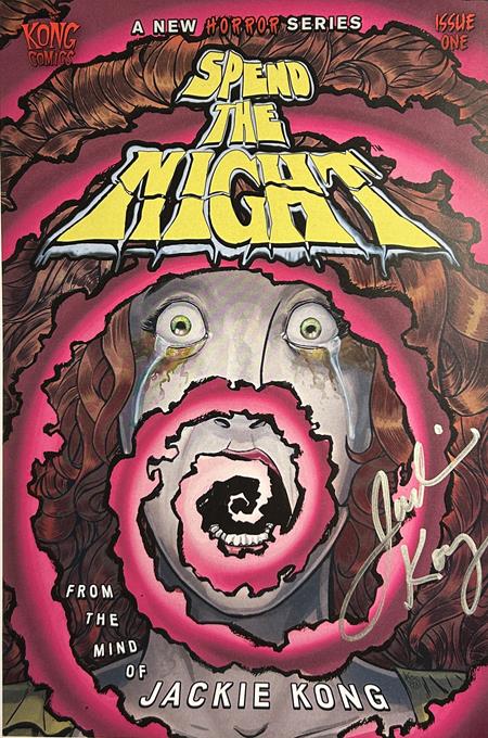 SPEND THE NIGHT THE CURSE OF ONE-EYED JENNY #1 CVR B INC 1:50 KELLY WILLIAMS & ROMAN GUBSKII JACKIE KONG SIGNED VAR Second Printing
