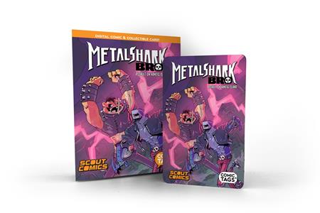 METALSHARK BRO VOL 2 ASAULT ON HAMZIG ISLAND COMIC TAG INDIVIDUAL (MR)