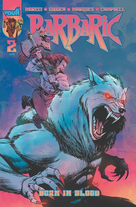 BARBARIC BORN IN BLOOD #2 (OF 3) CVR B CORIN HOWELL VAR (NET) (MR)