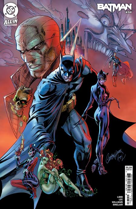  76194134182815881 | BATMAN @158 COVER D J SCOTT CAMPBELL CARD STOCK VARIANT | DC  