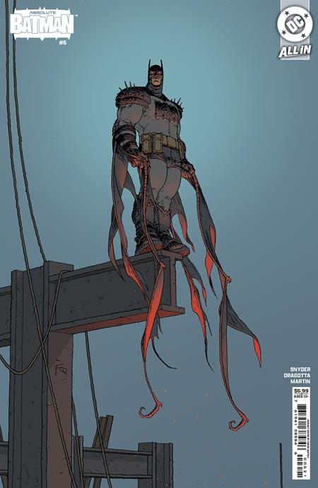  JAN257021 | ABSOLUTE BATMAN @6 CVR B FRANK QUITELY CARD STOCK VAR | DC  