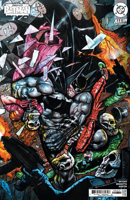  JAN257022 | ABSOLUTE BATMAN @6 CVR C SIMON BISLEY CARD STOCK VAR | DC  
